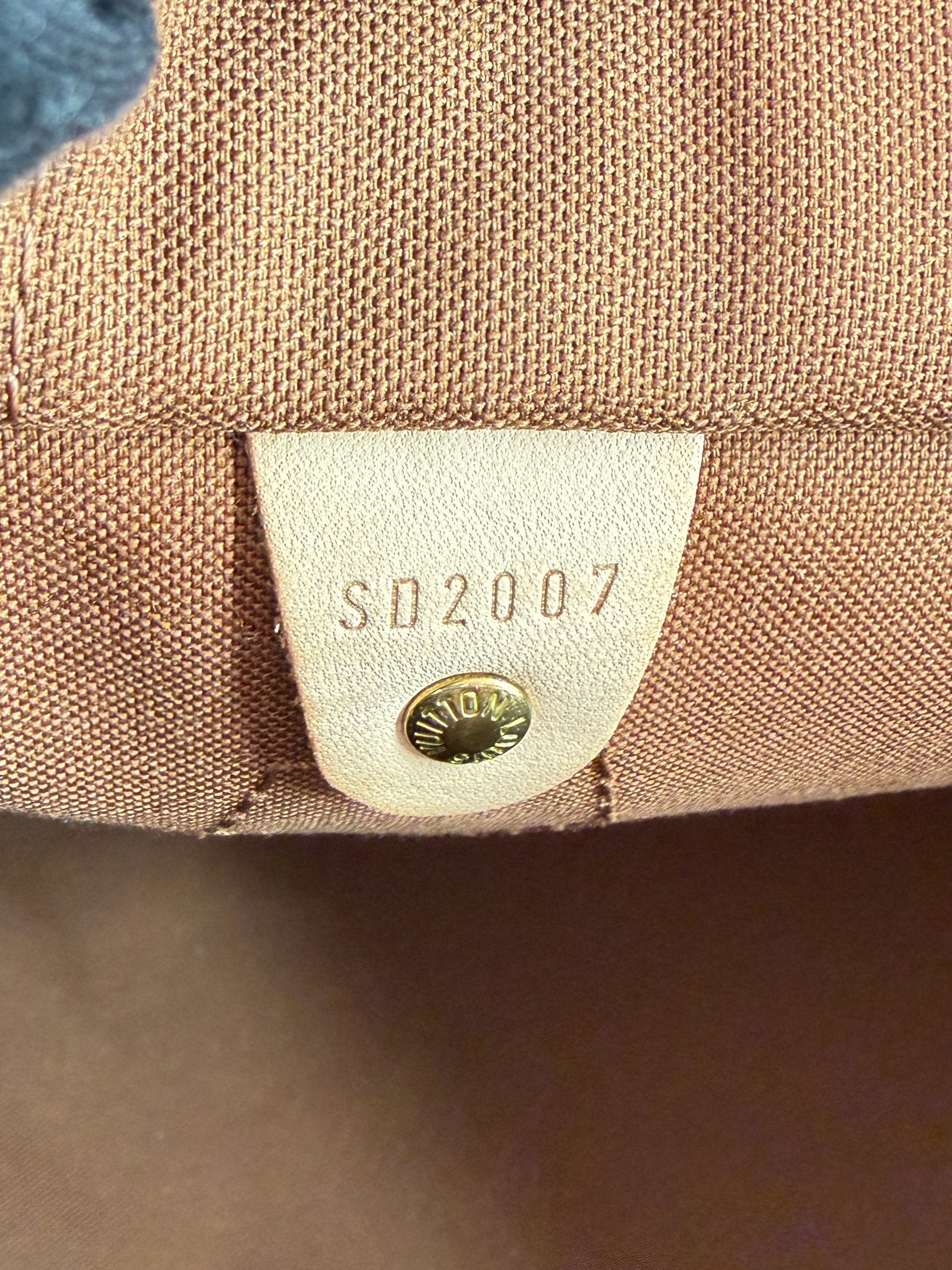 Louis Vuitton monogram Speedy 30 SD2007