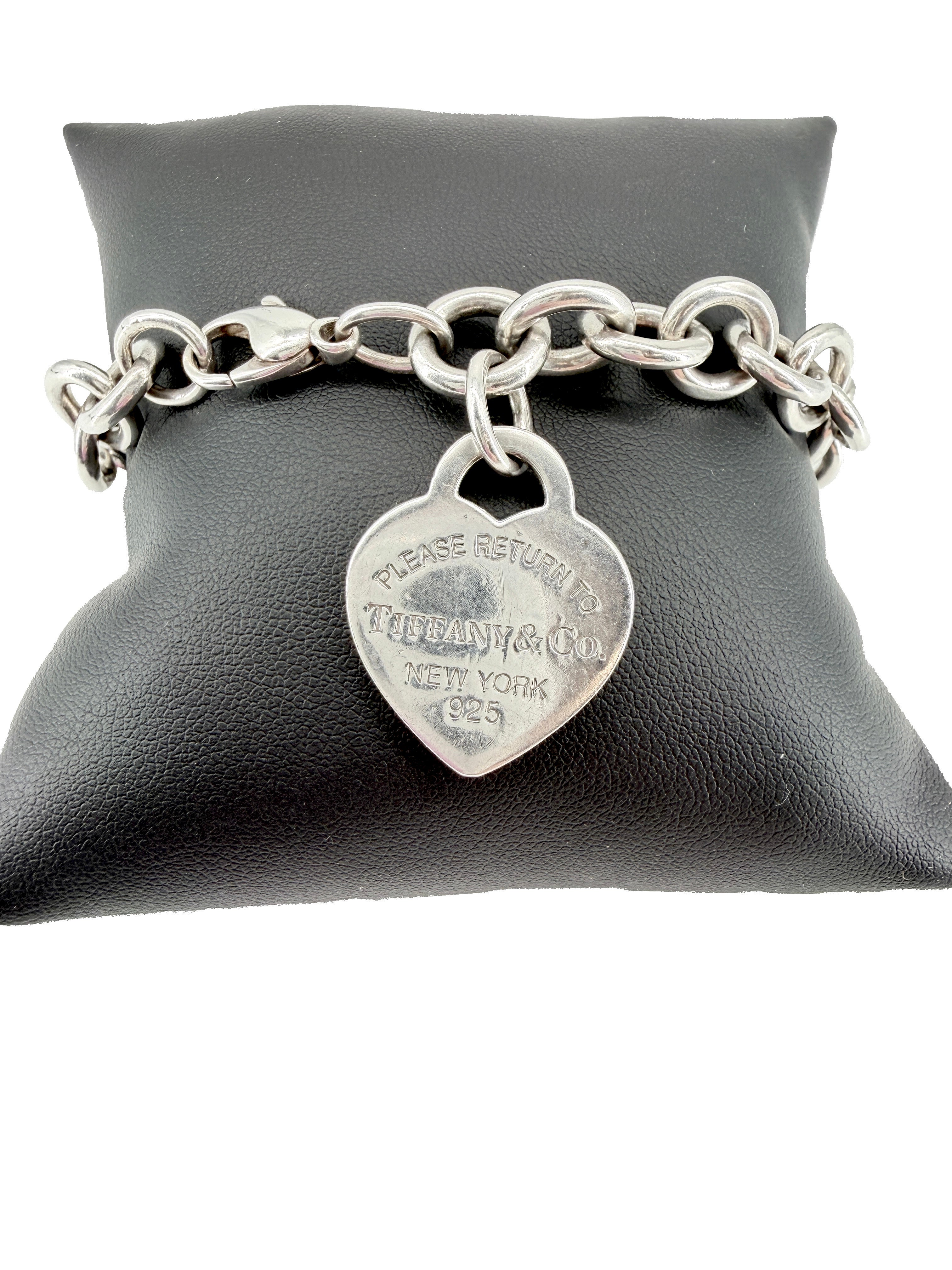 Tiffany & Co return to heart tag bracelet