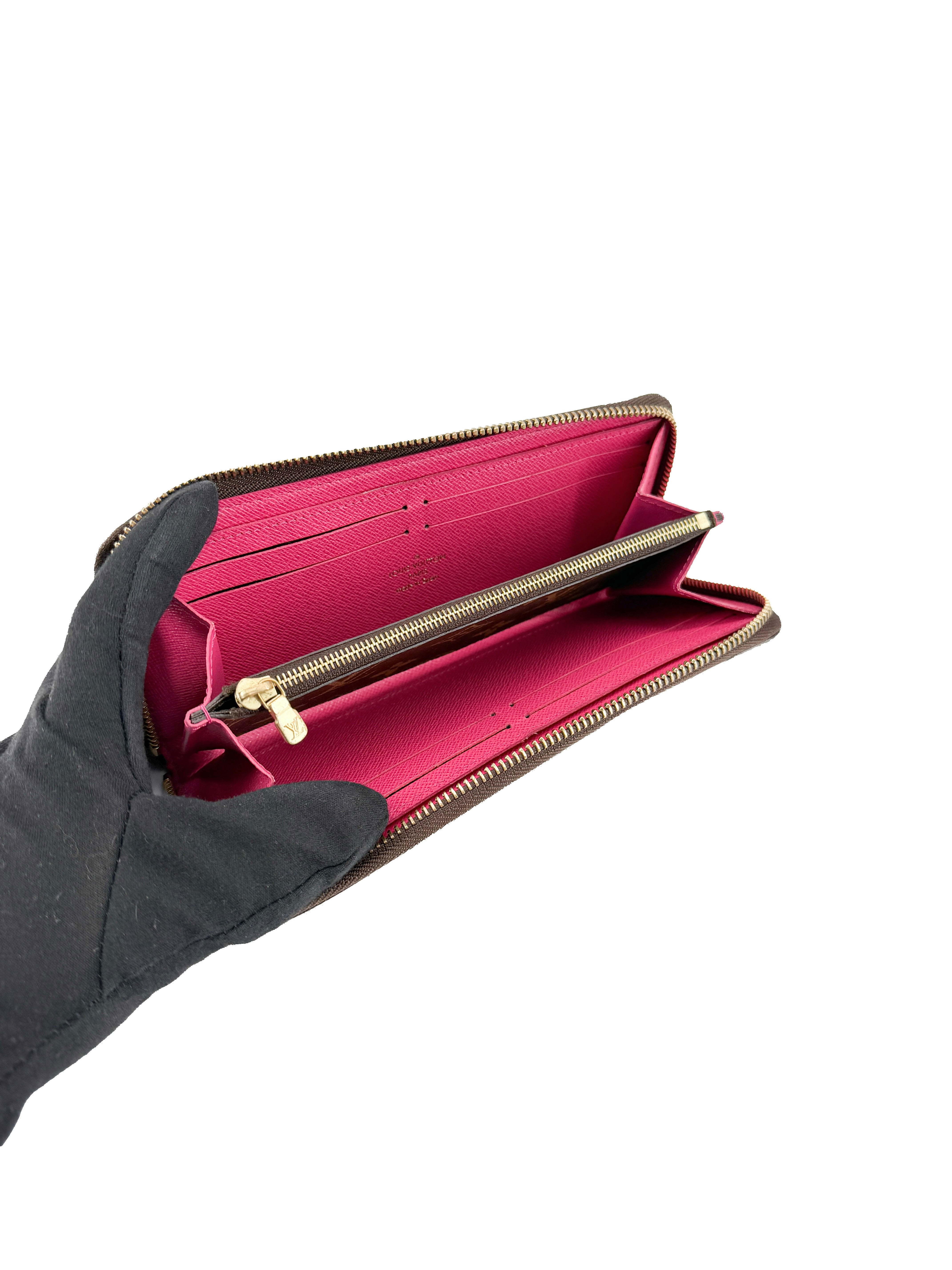 Louis Vuitton monogram floral limited edition Clemence wallet GI4118