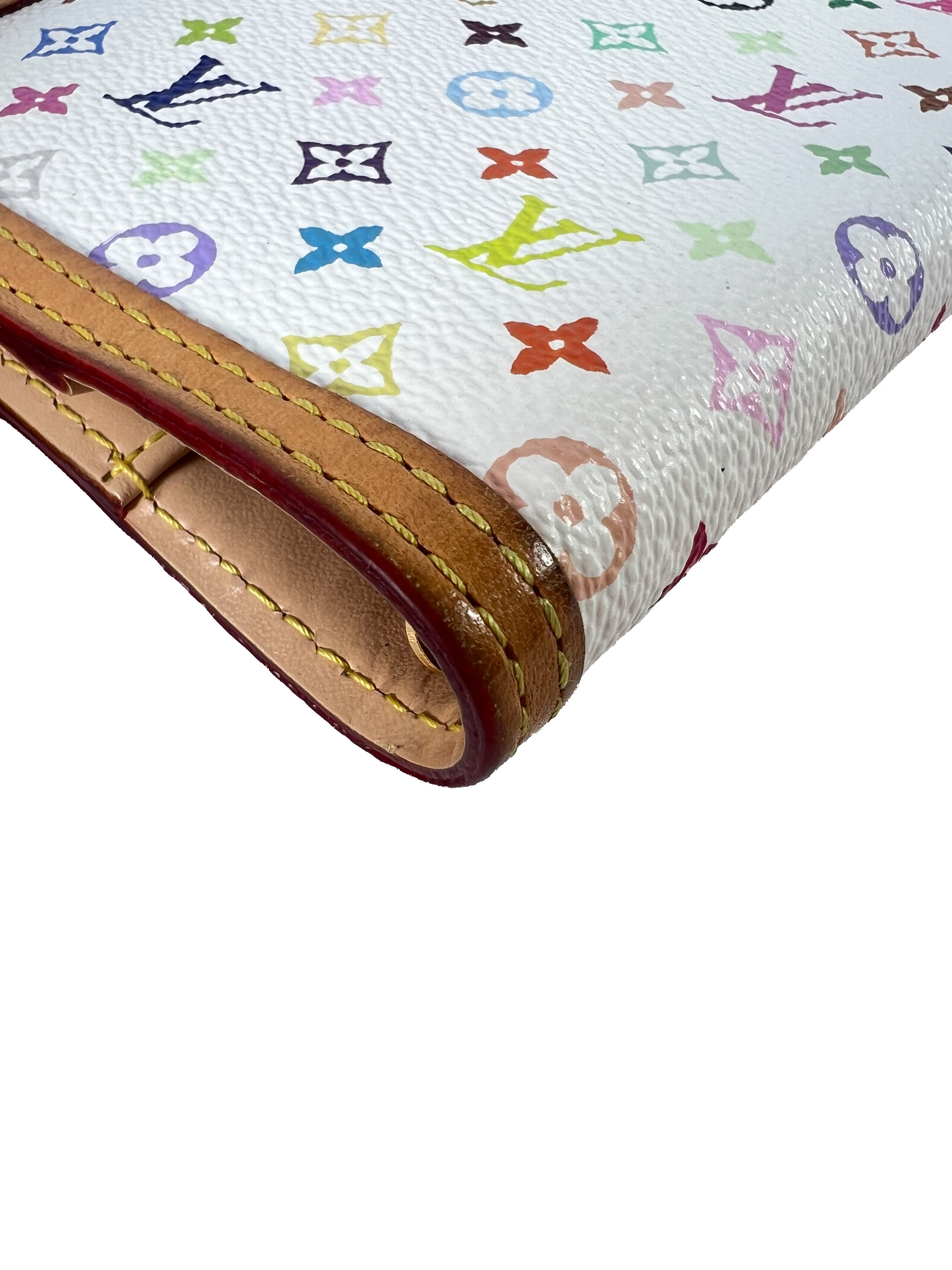 Louis Vuitton monogram white multicolor agenda PM CA0055