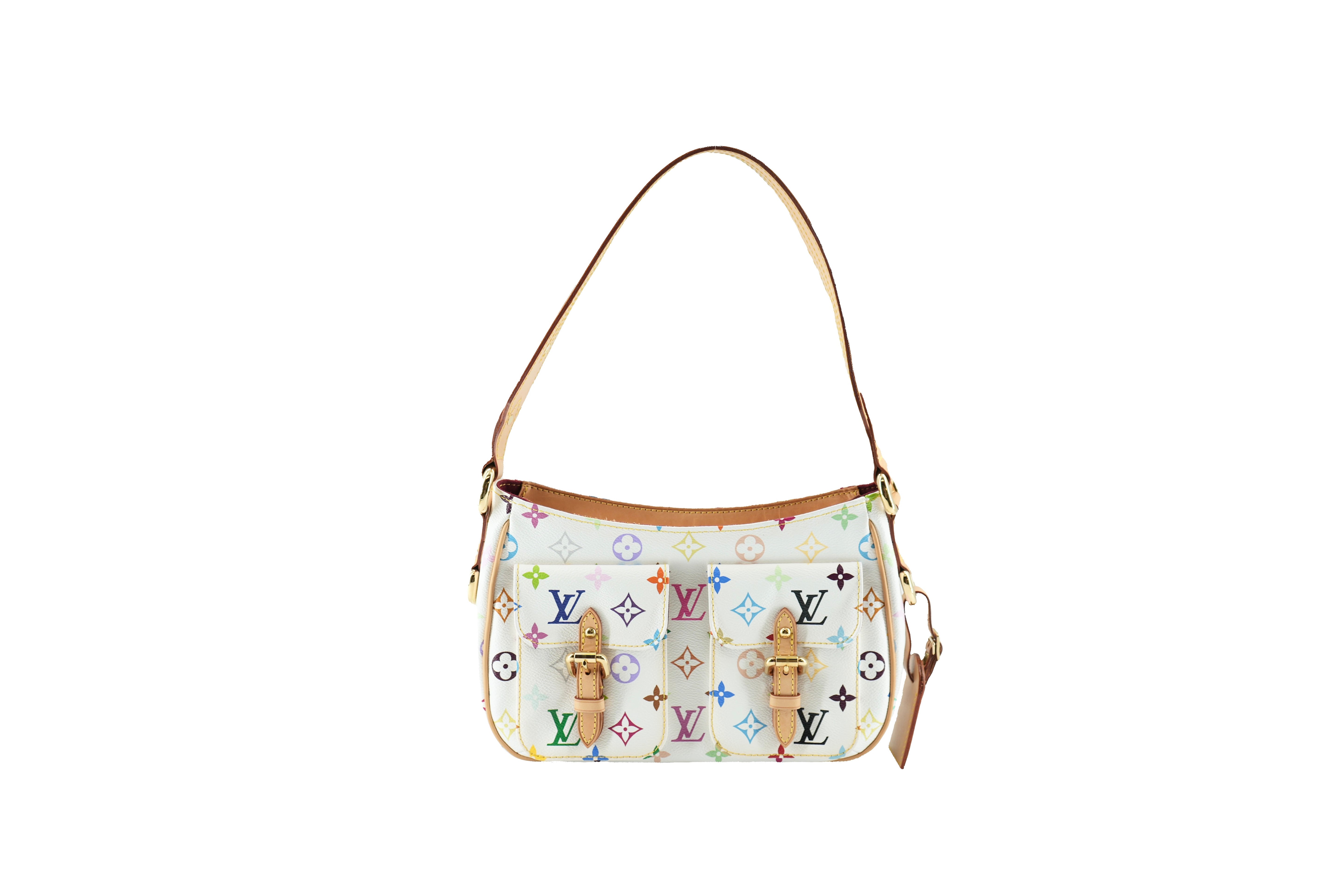 Louis Vuitton white multicolor Lodge PM LD0033