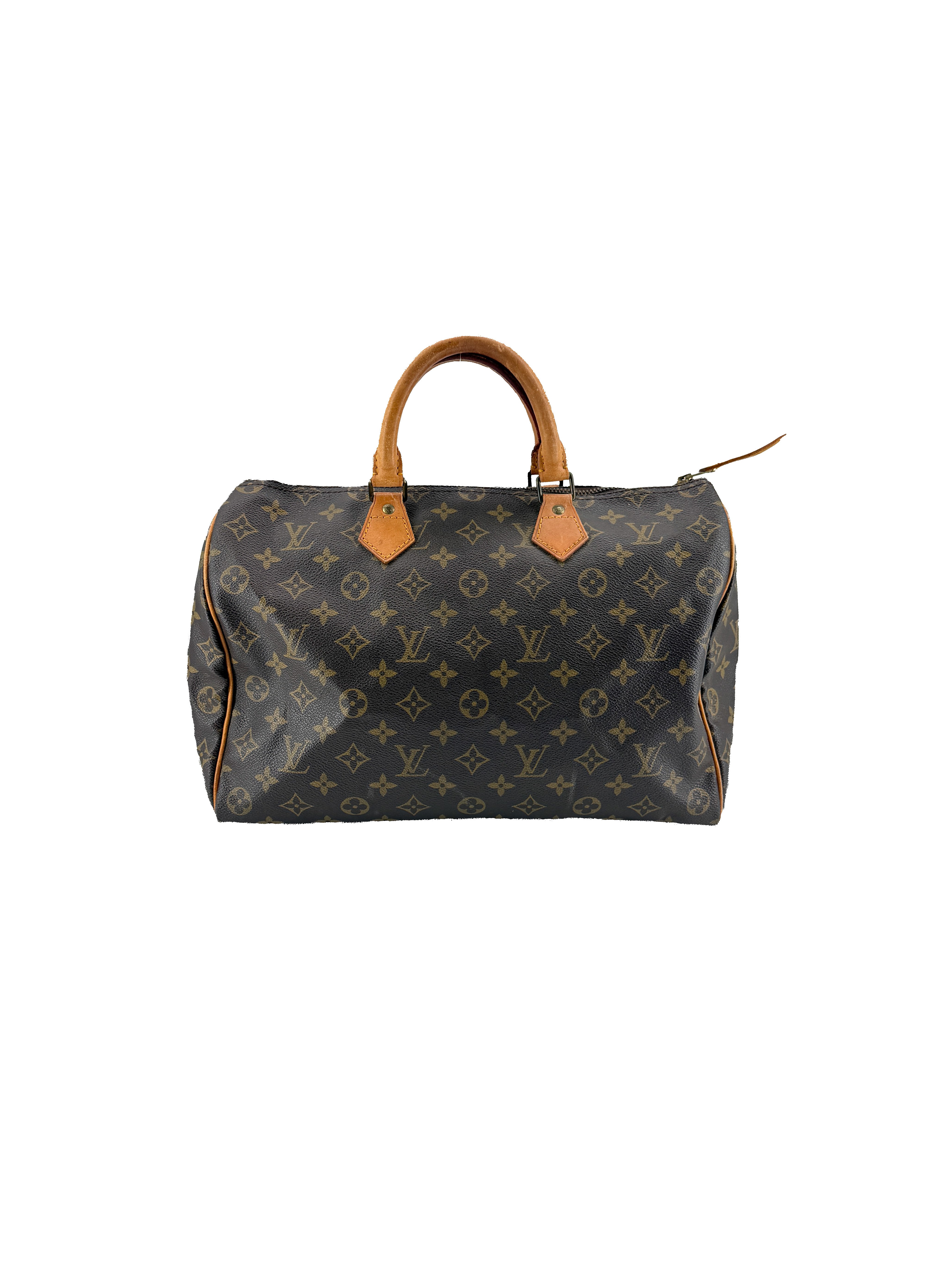Louis Vuitton monogram Speedy 35 VI862