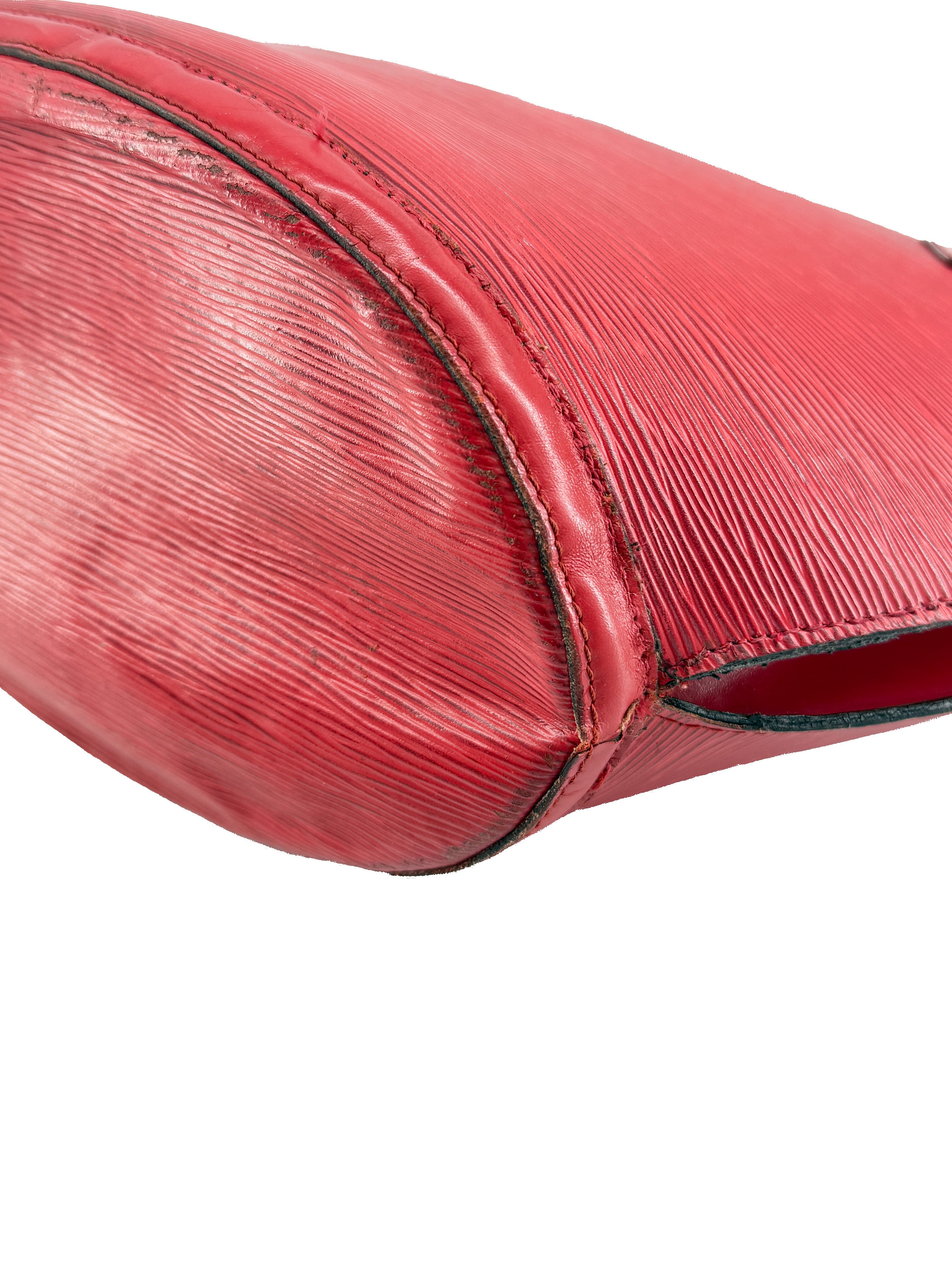 Louis Vuitton red Epi leather Saint Jacques A20954