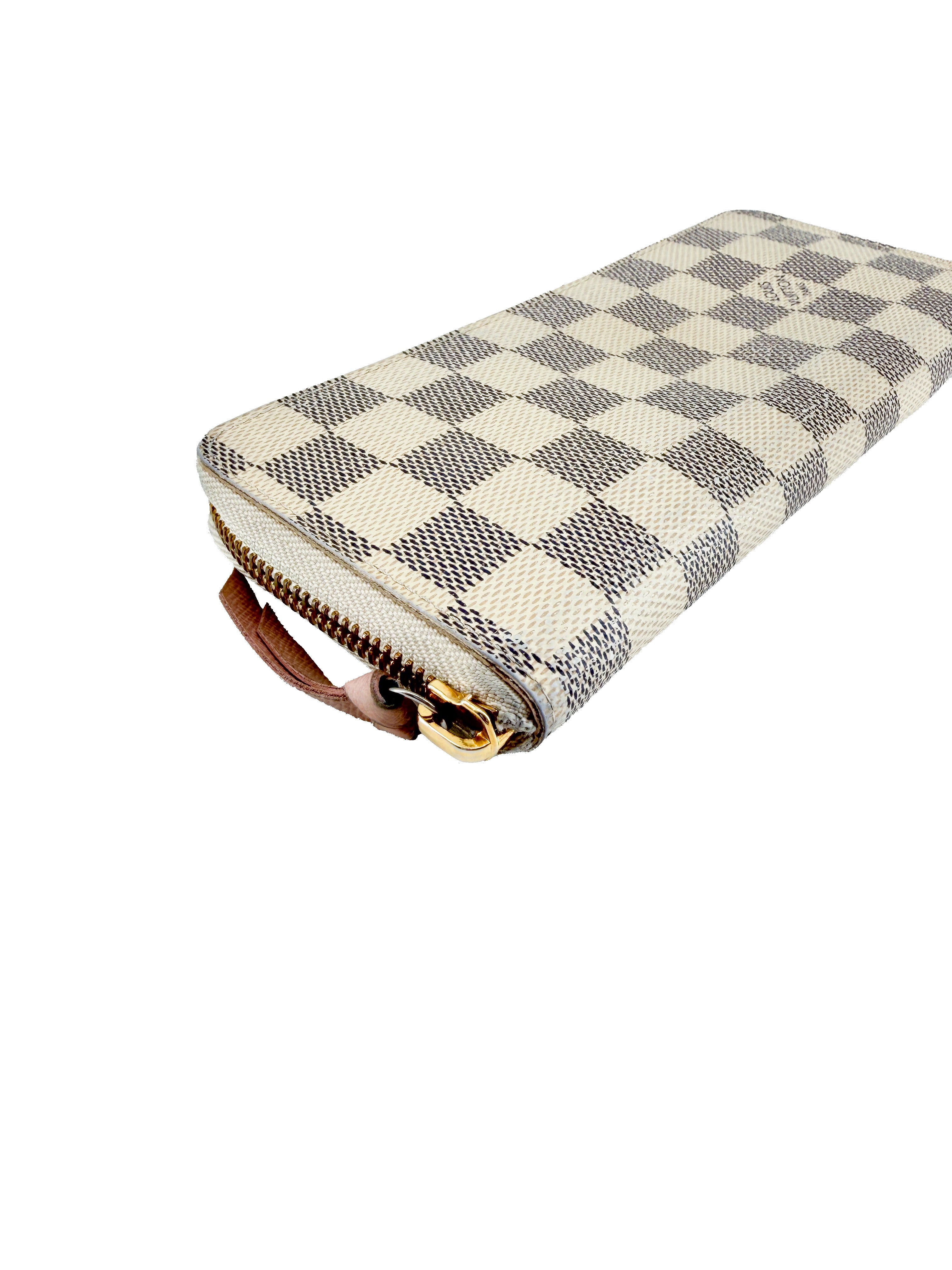 Louis Vuitton damier azur Clemence wallet GI3127