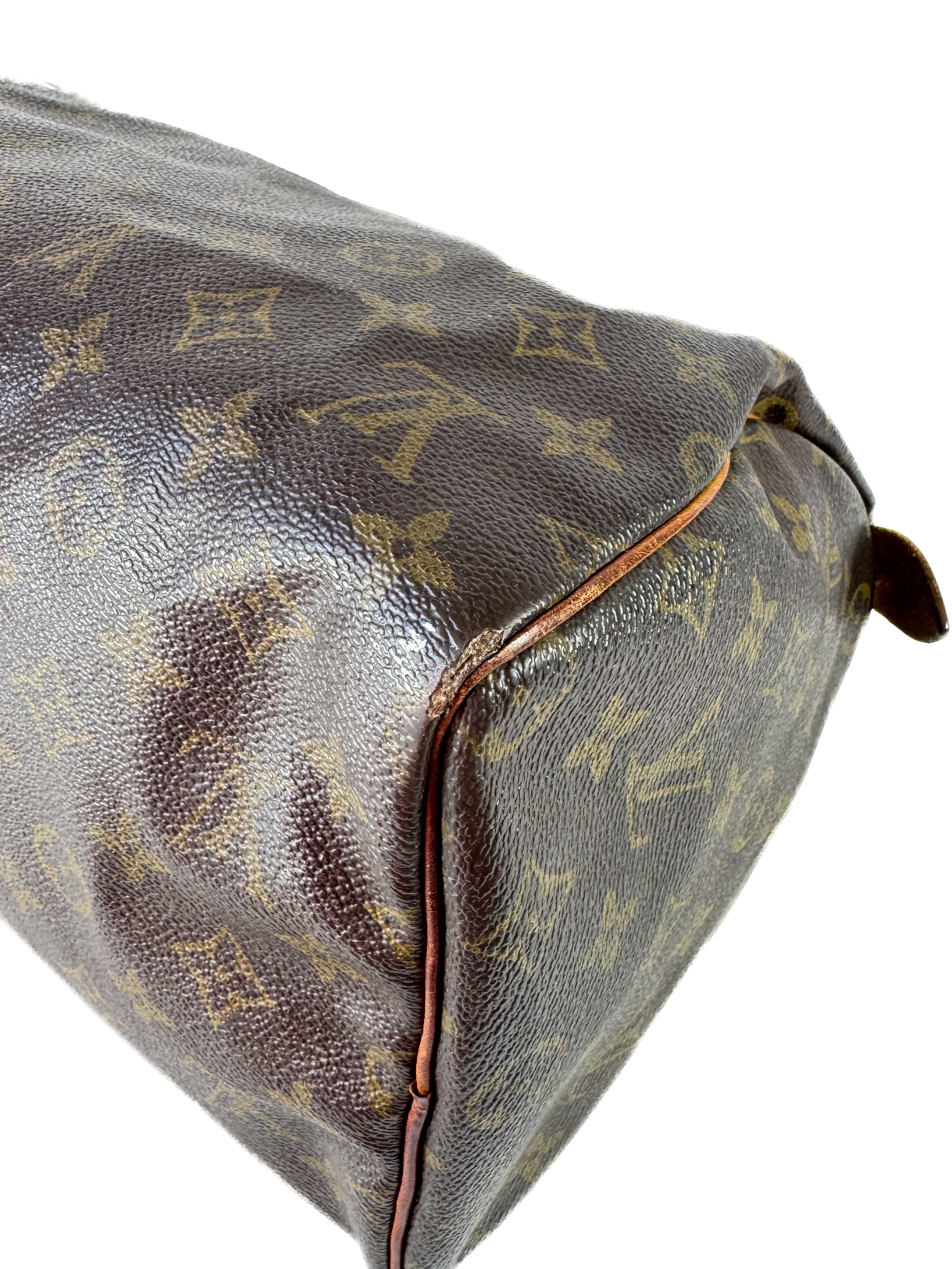 Louis Vuitton monogram Speedy 30 893 *as is*