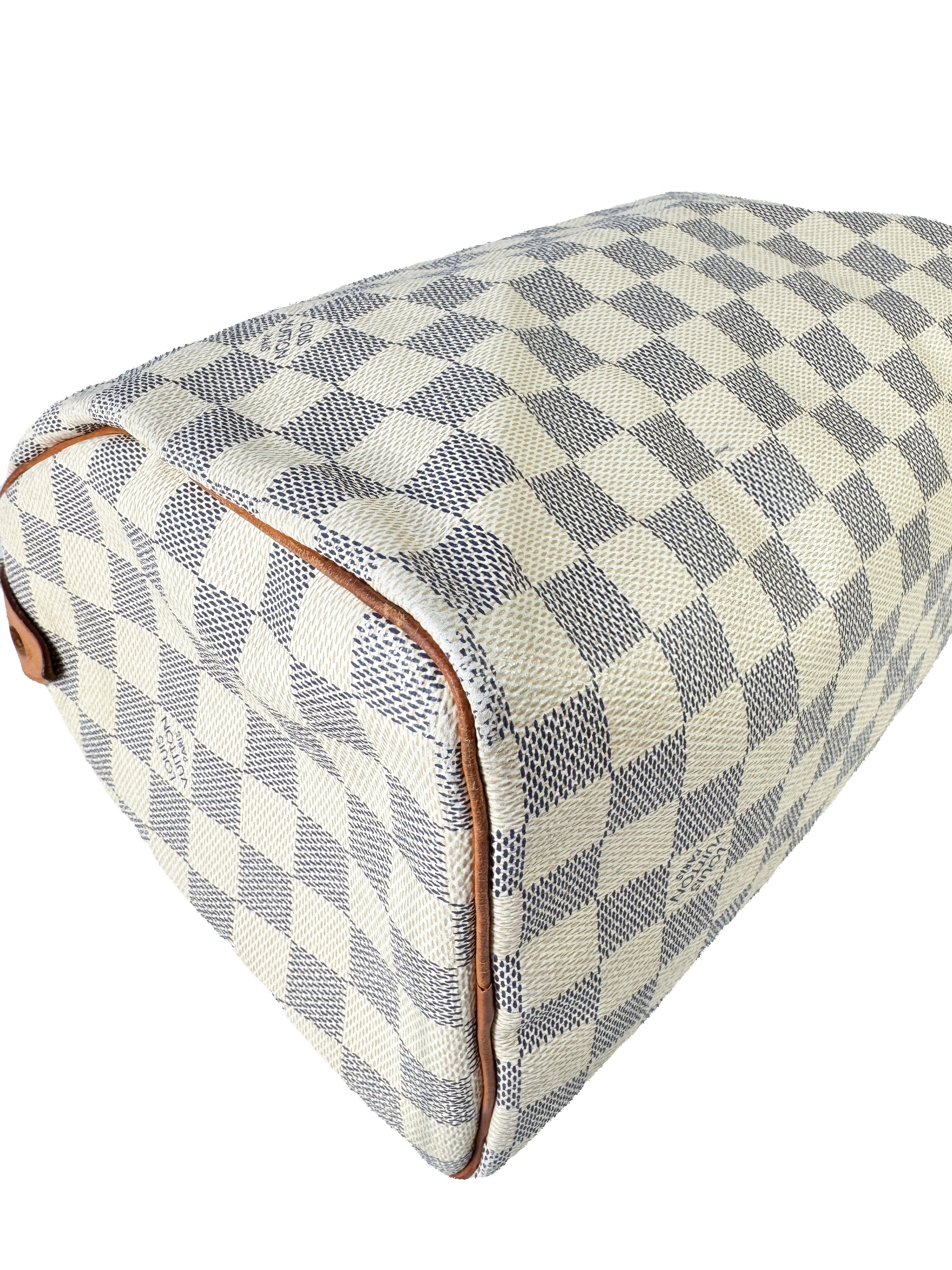 Louis Vuitton damier azur speedy 25 MB1195
