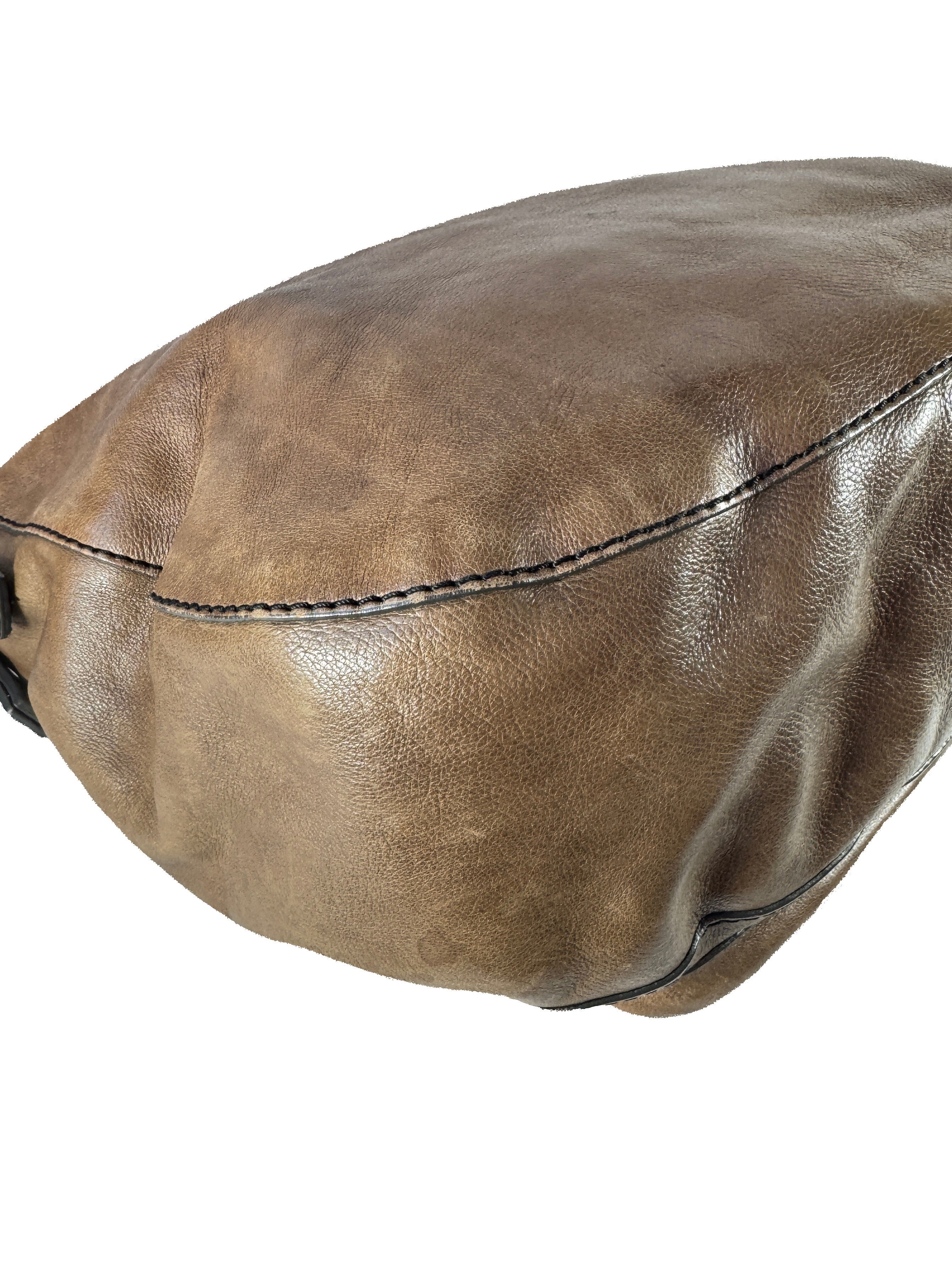 Chloé taupe leather Edith hobo shoulder bag 01-07-53