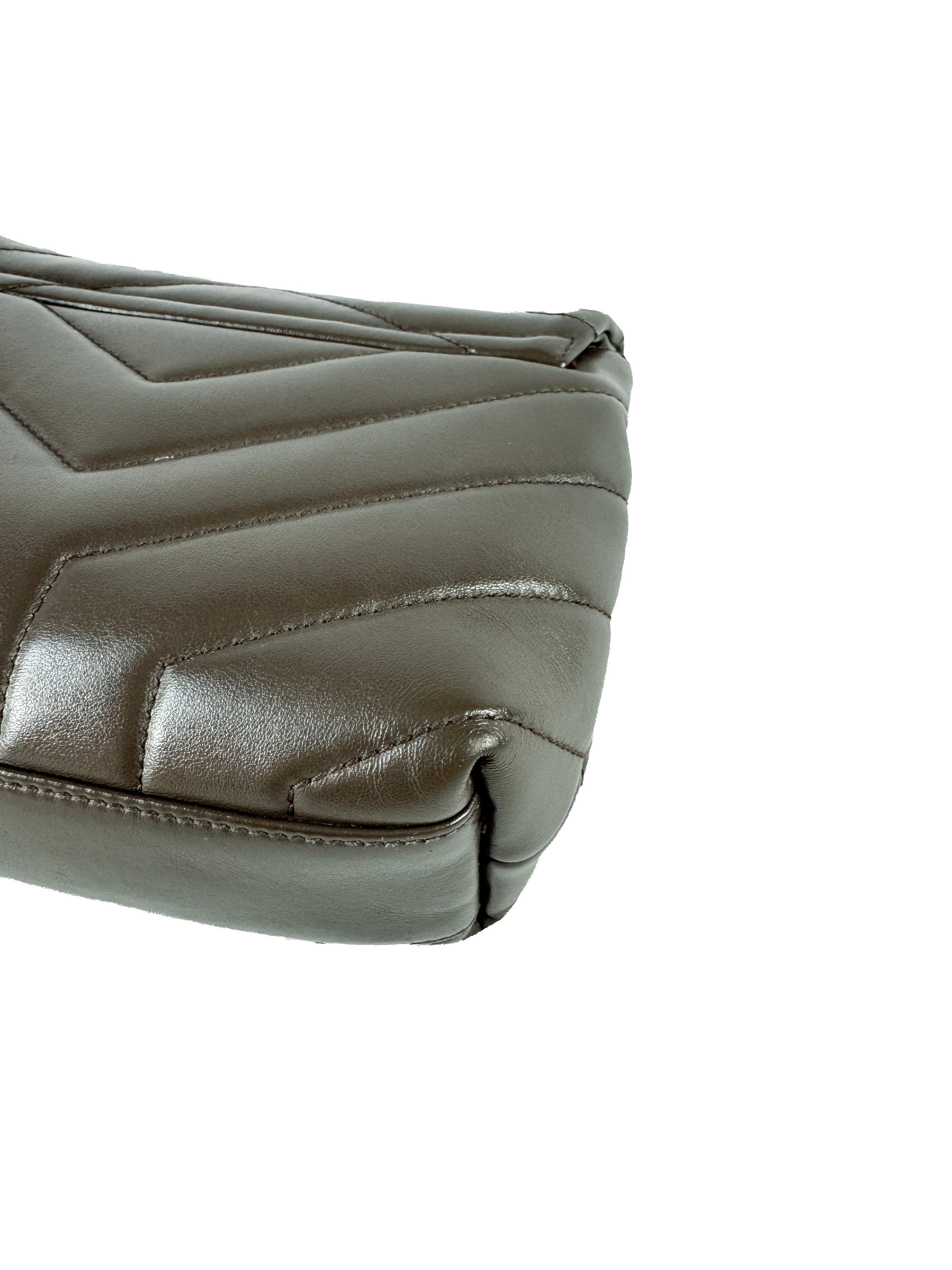 Saint Laurent olive monogram Matelasse toy loulou GUE467072-1018