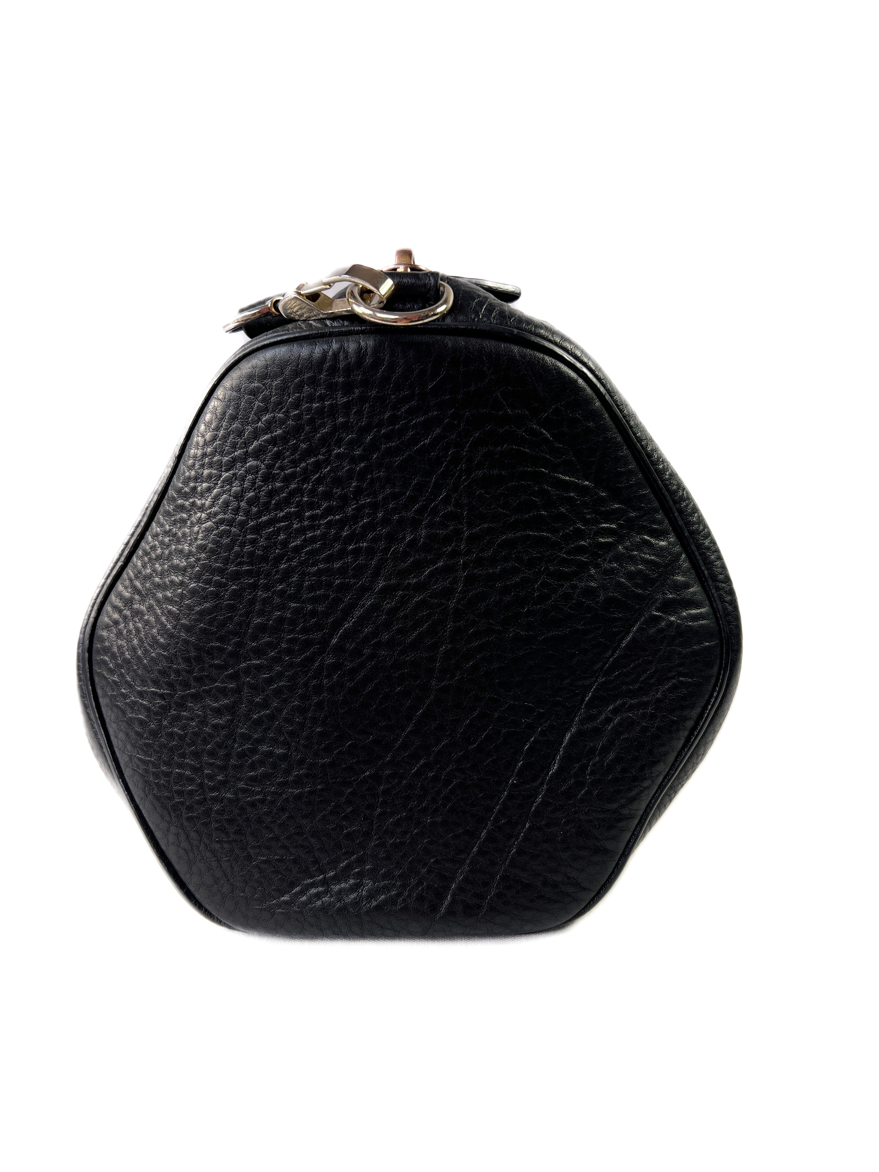 Alexander Wang black studded rocco bag