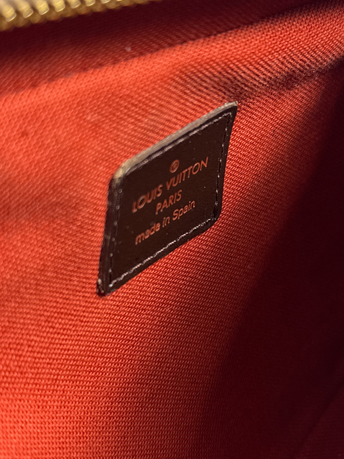 Louis Vuitton damier ebene Geronimos bum bag CA1000