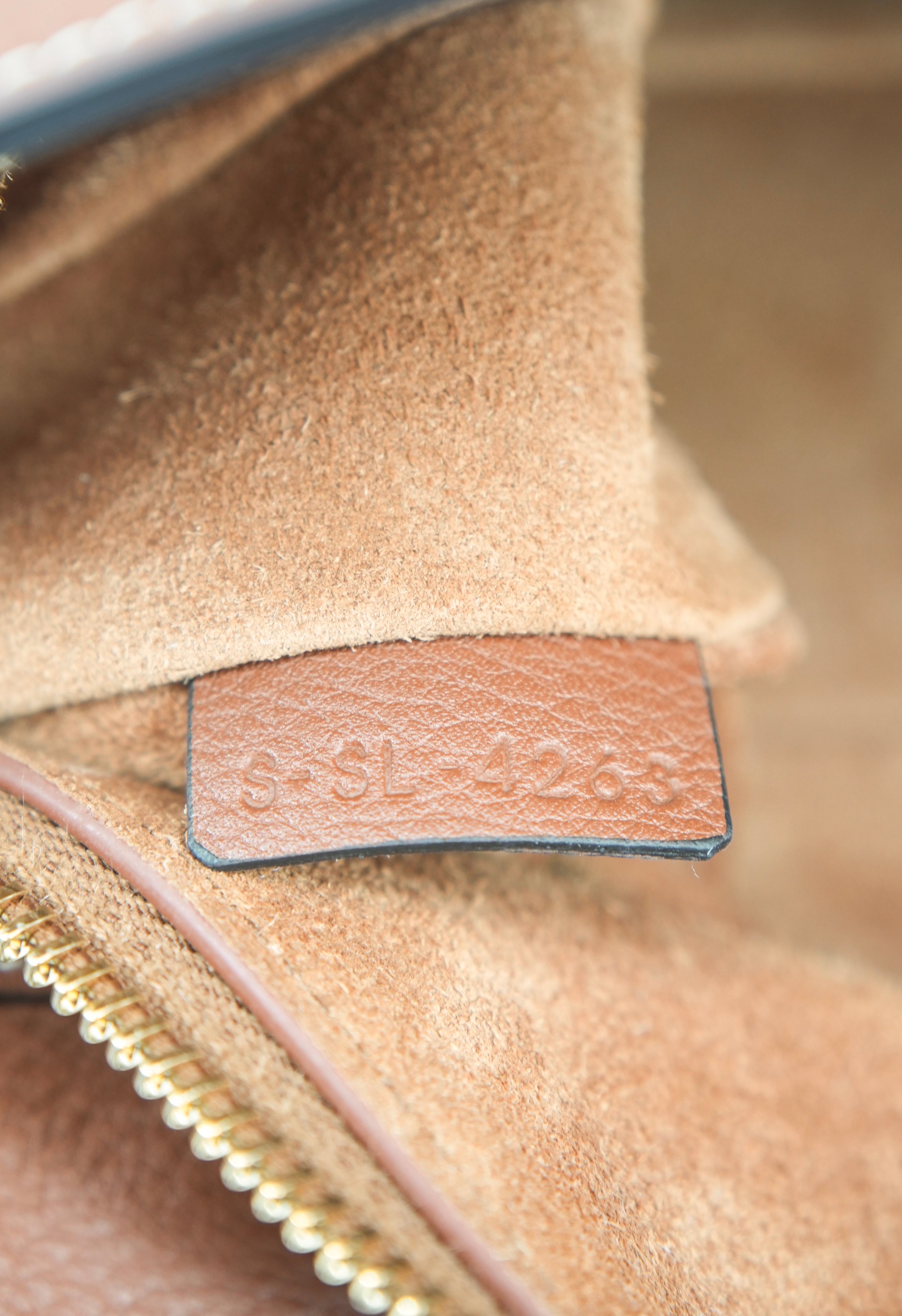 Celine brown medium Romy shoulder bag S-SL-4263