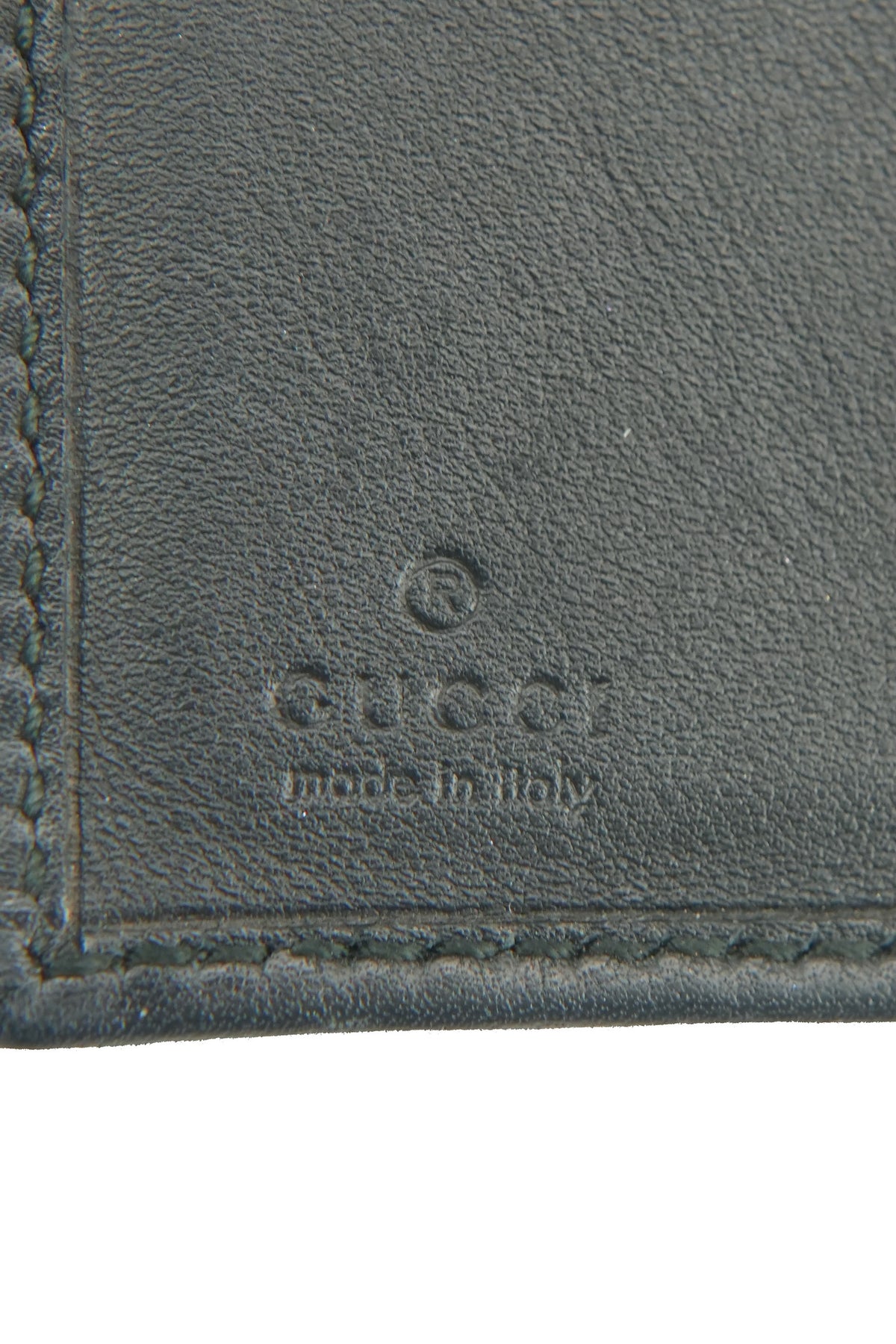Gucci black sparkling mini french flap wallet 496085