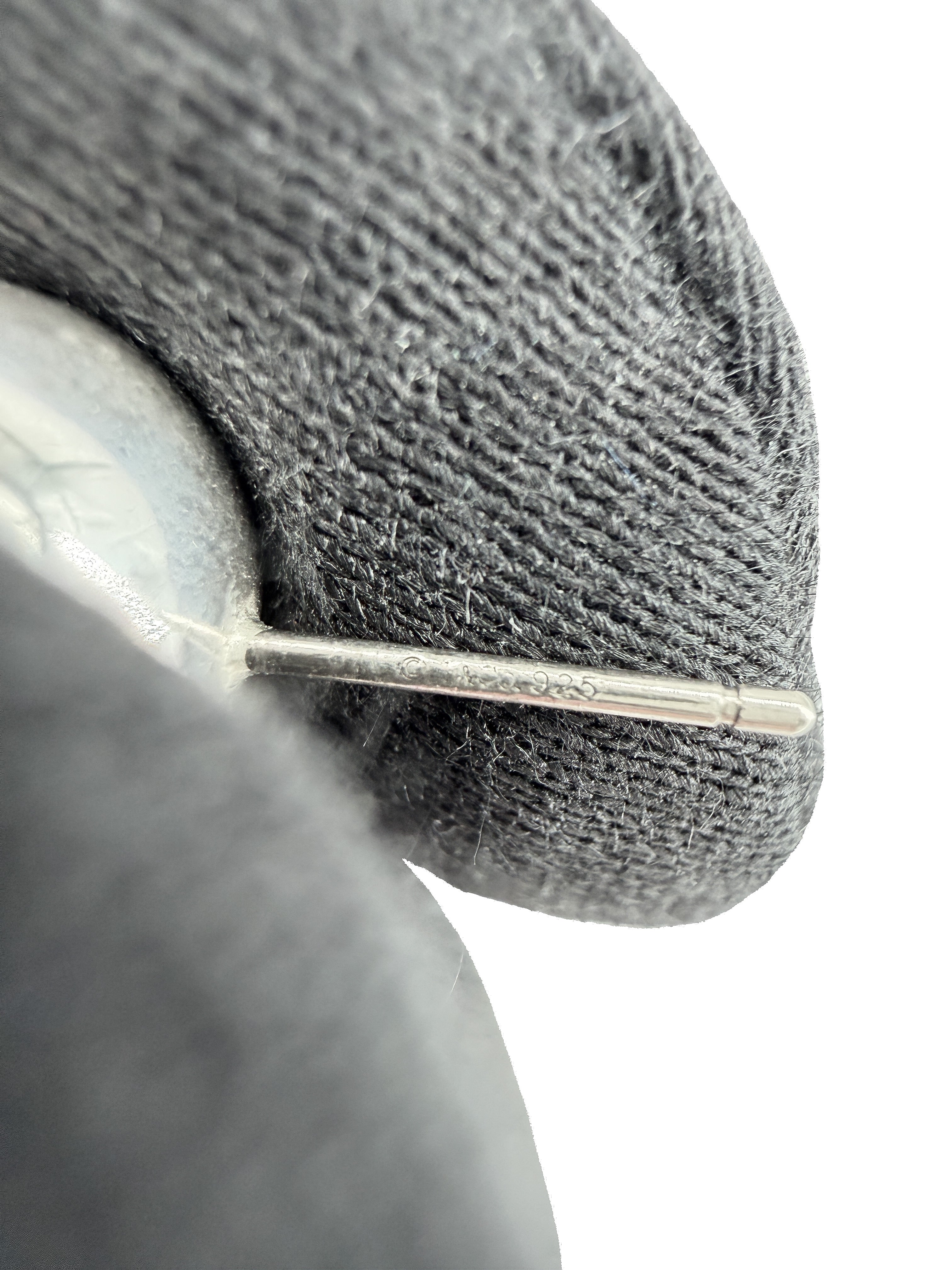 Tiffany & Co sterling silver hardwear ball stud earrings