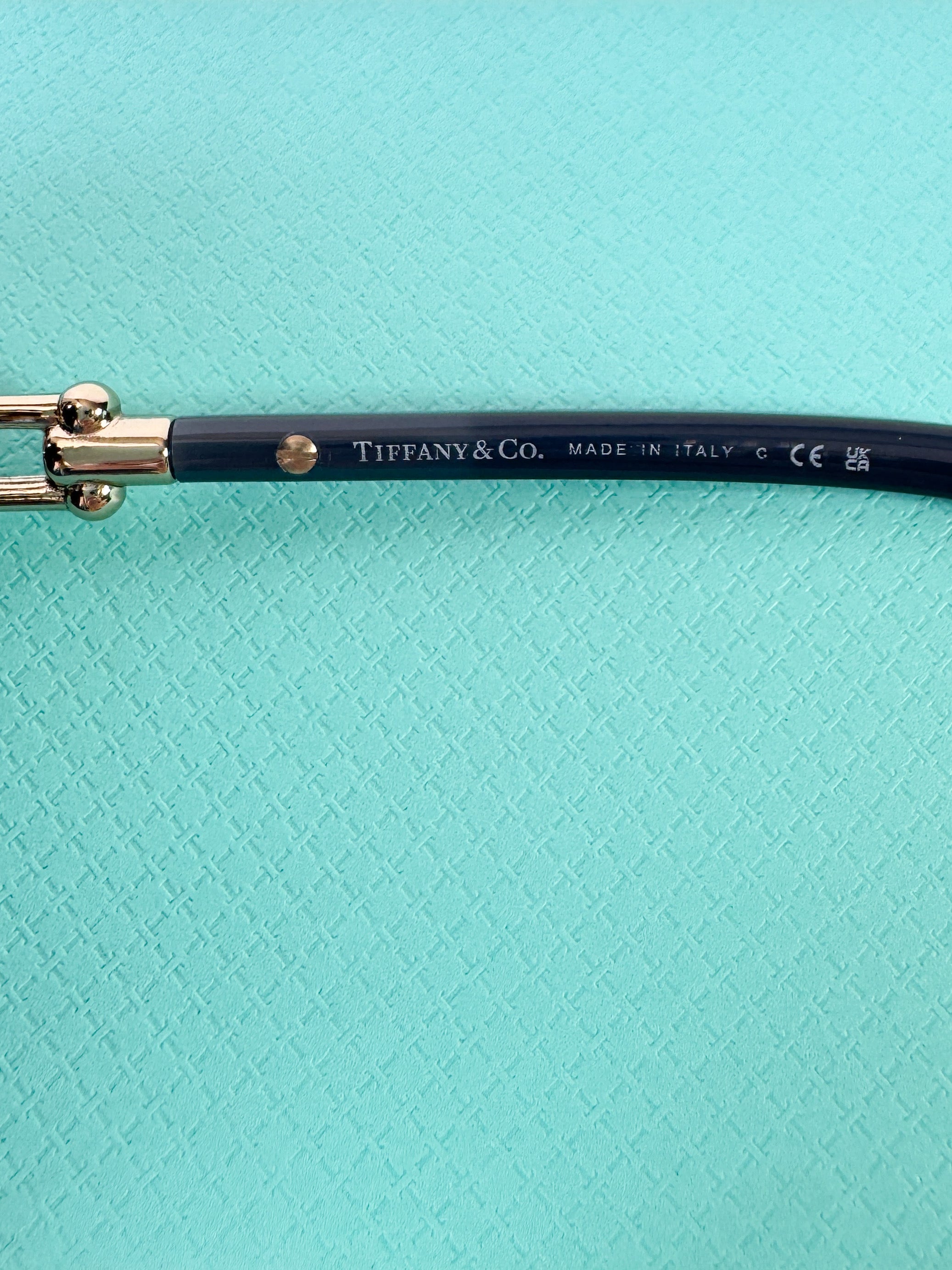 Tiffany & Co navy micro hardware sunglasses TF3086 DT03575733D