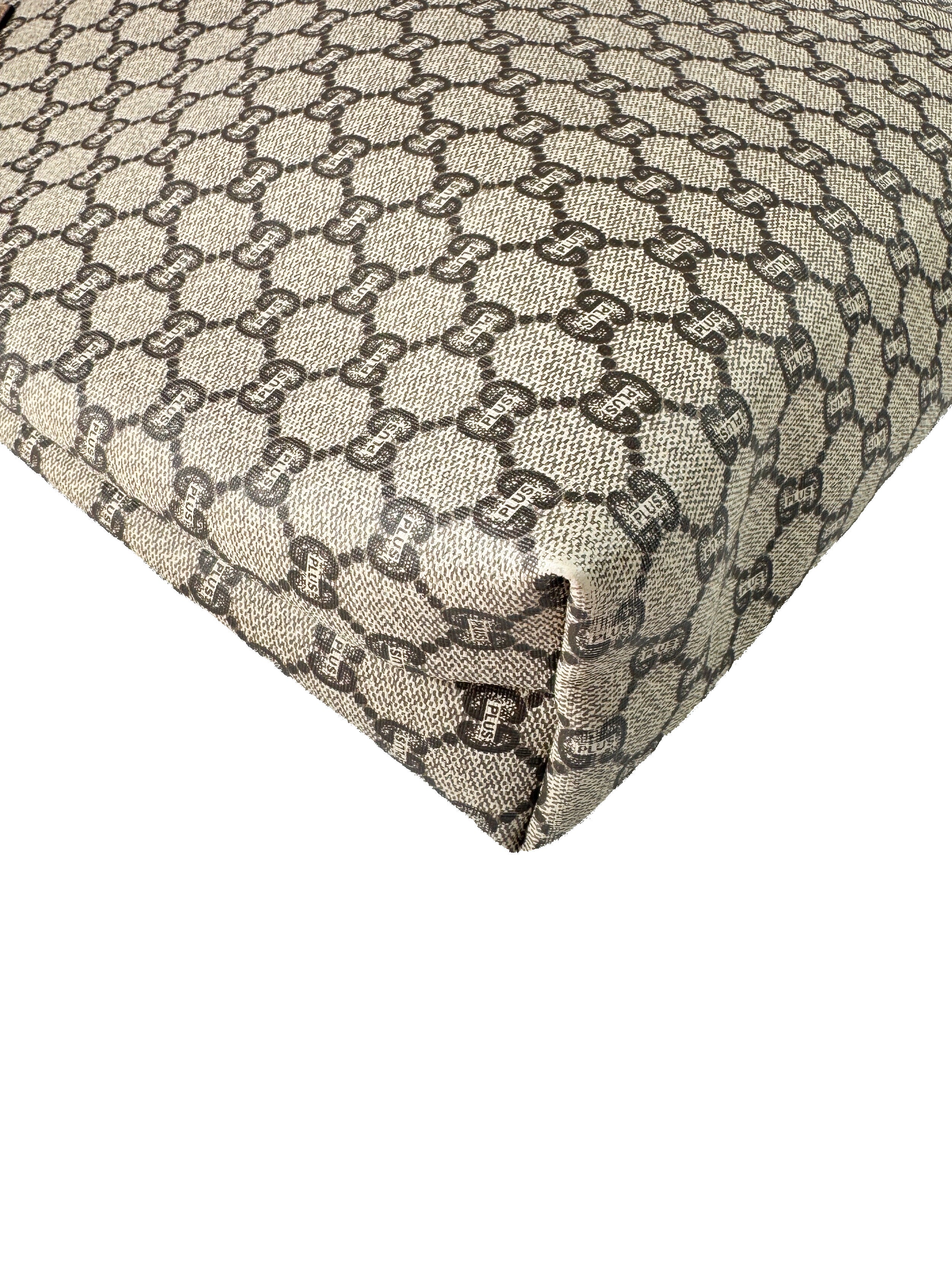 Gucci Plus sherry line vintage GG tote