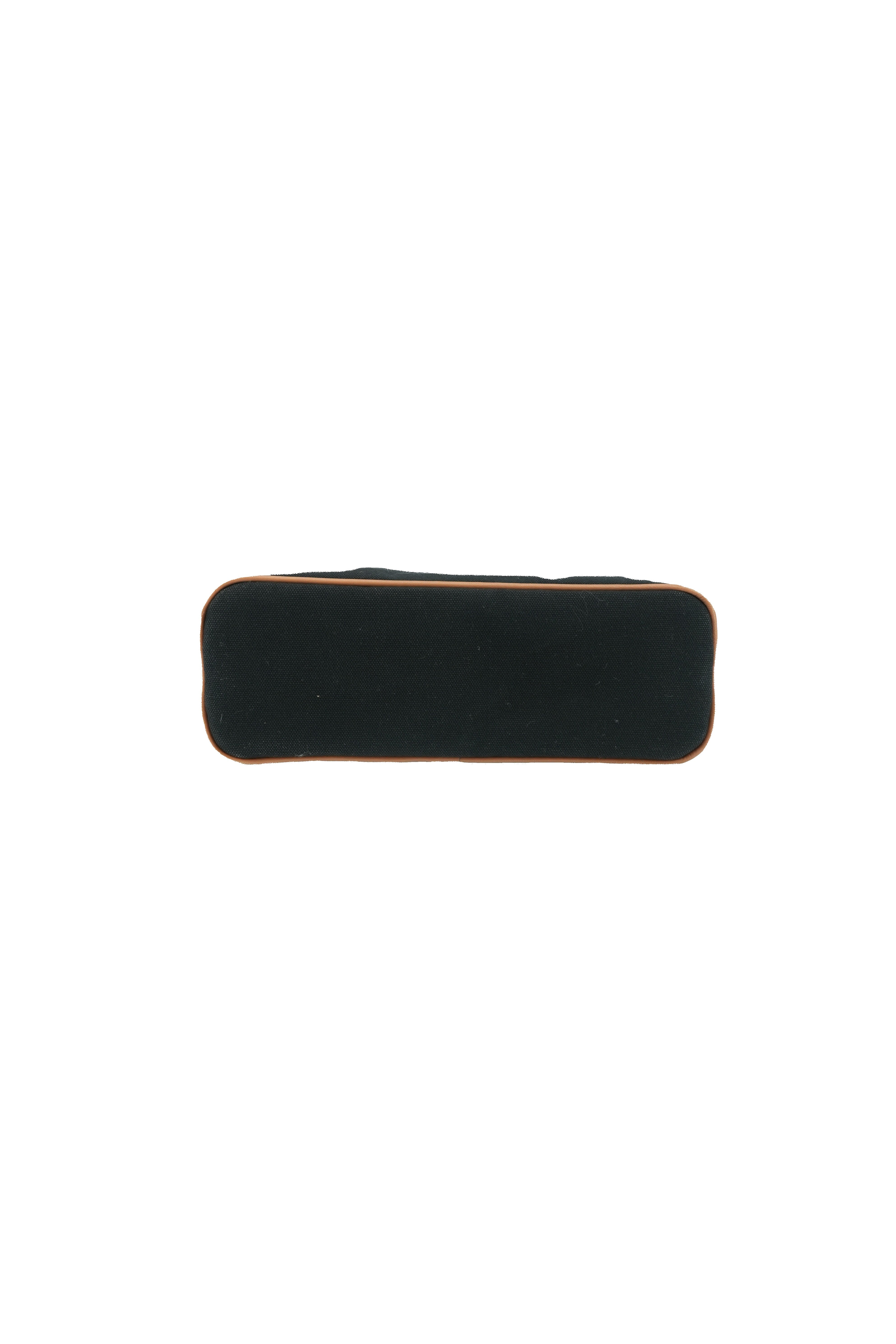 Hermès black Bolide medium zip pouch
