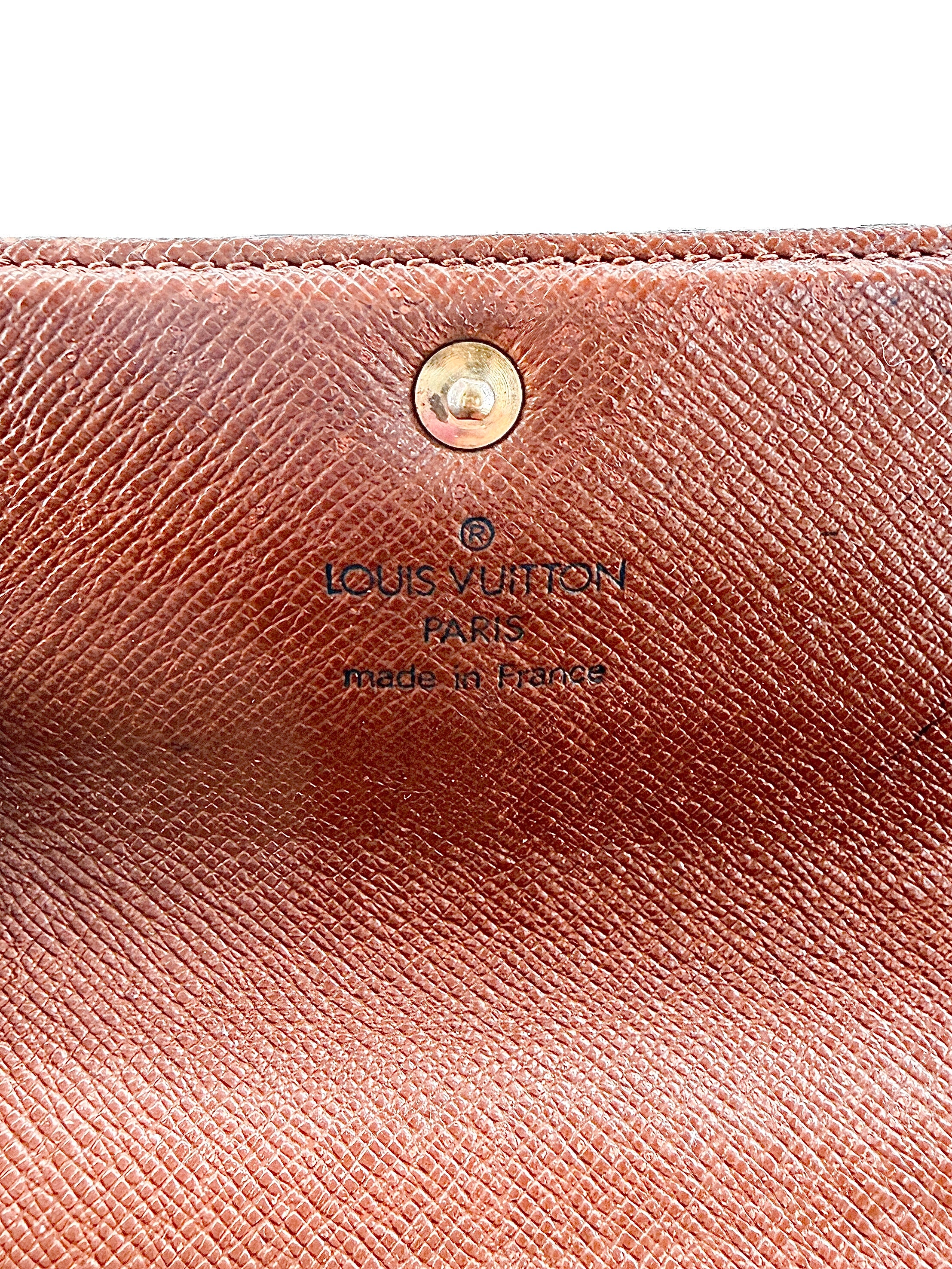 Louis Vuitton monogram Porte Monnaie long wallet MB0093