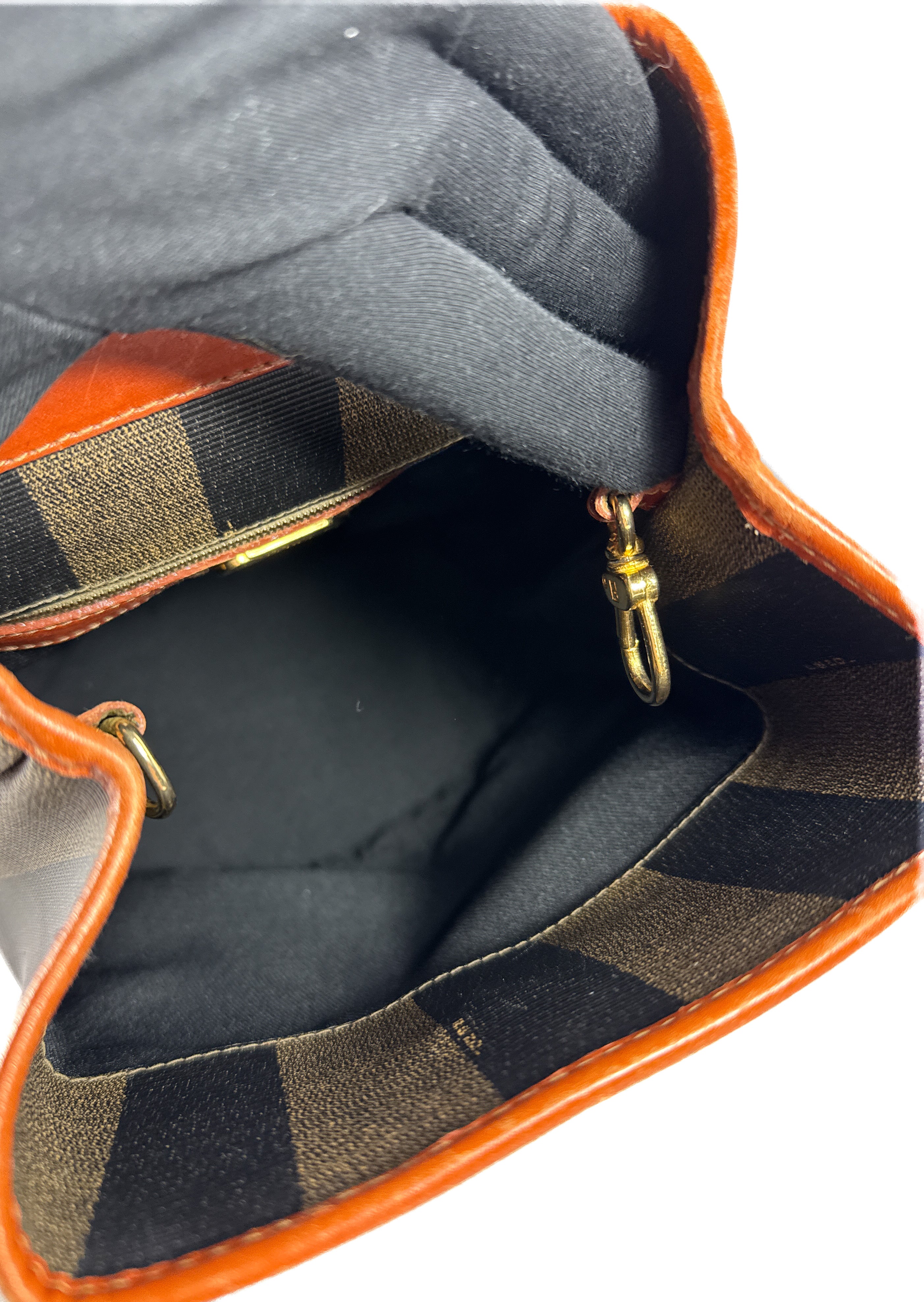 Fendi vintage Pequin striped sling bag 13B1455907