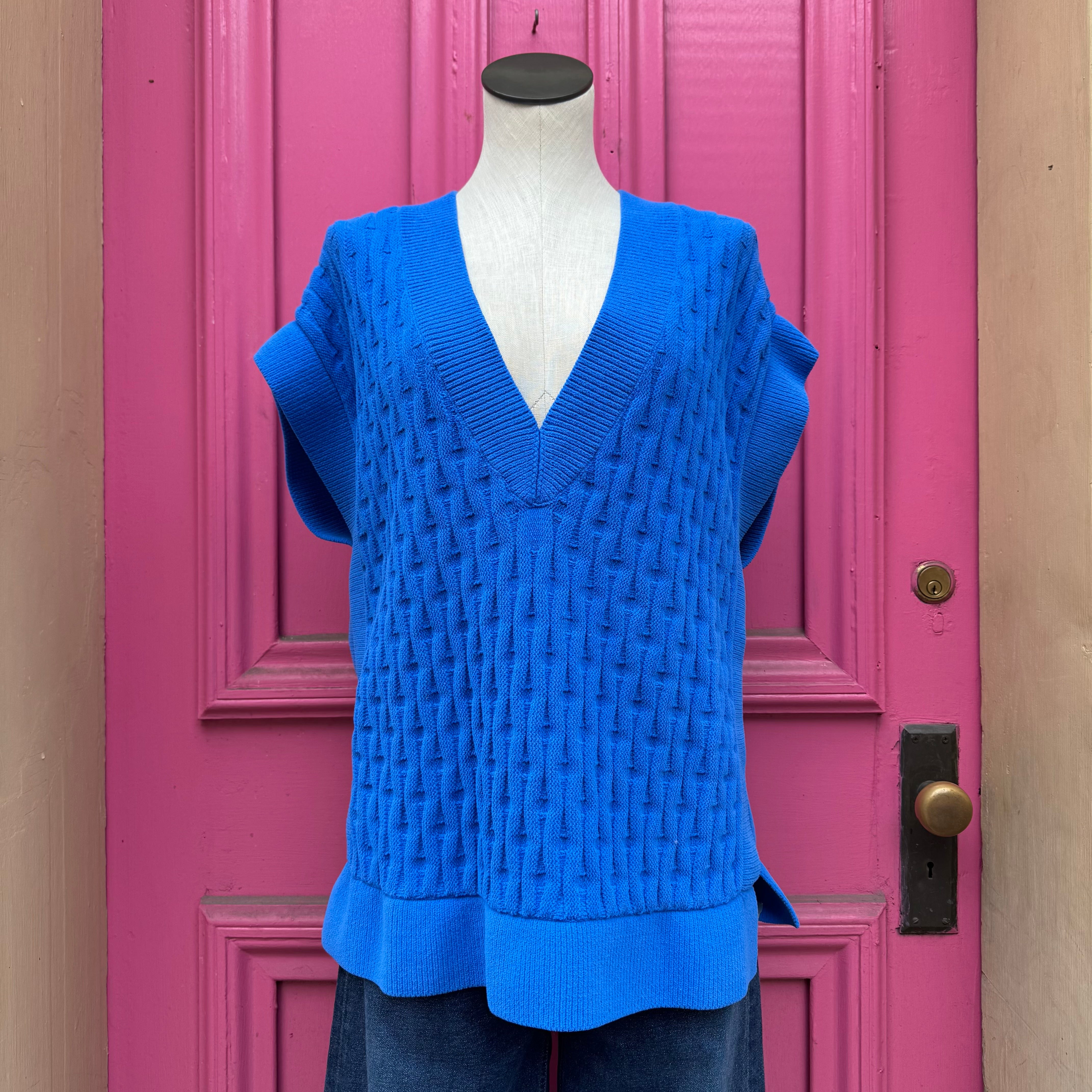 Lululemon blue sweater vest size M