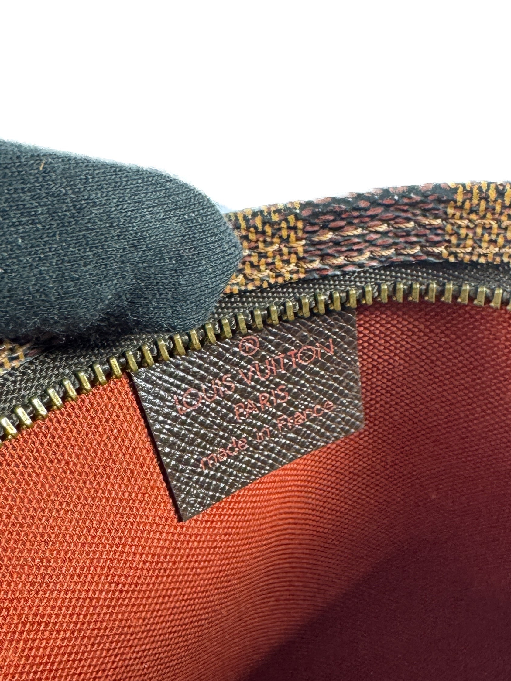 Louis Vuitton damier ebene Trousse makeup bag NO0978