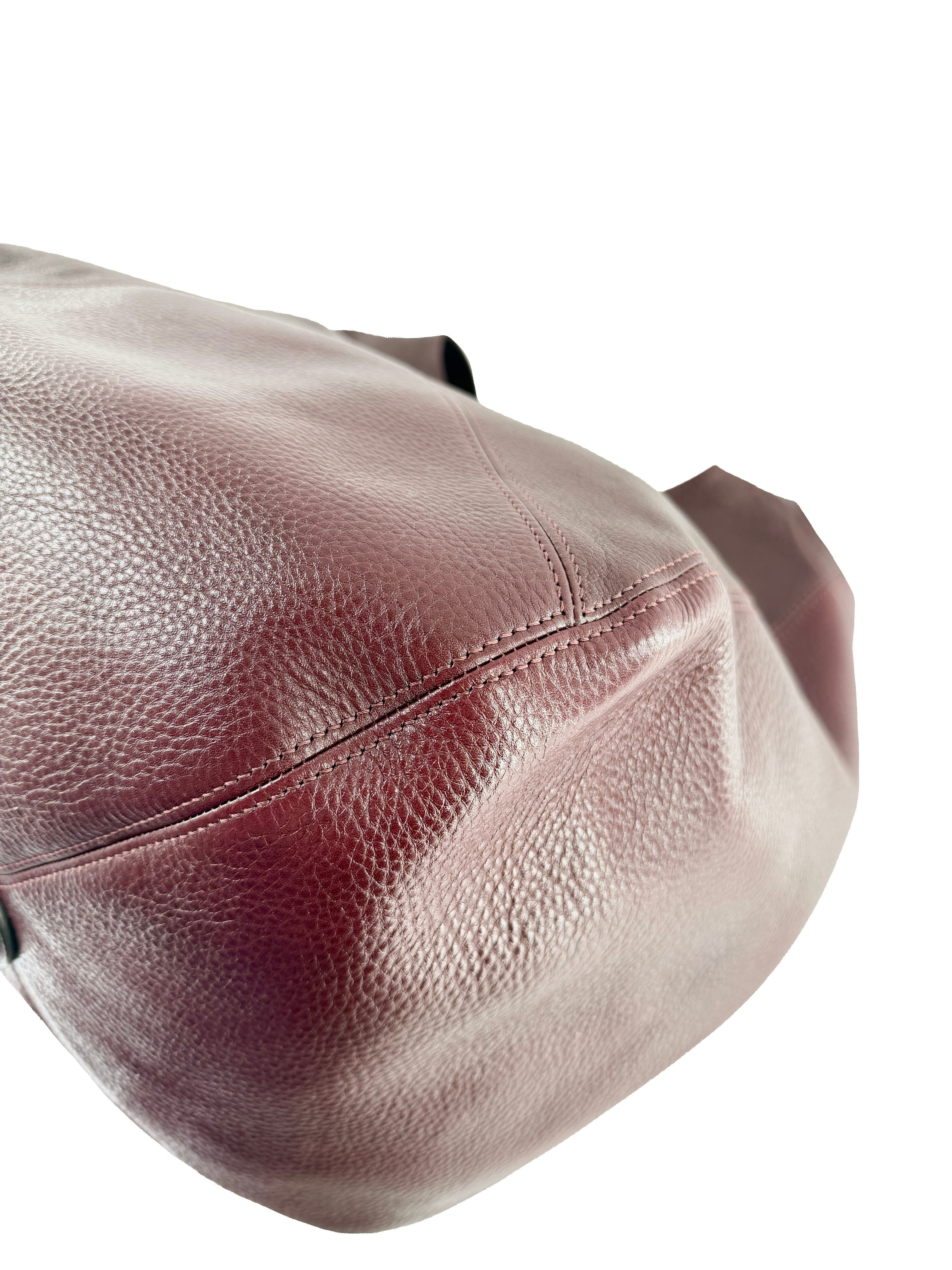 Chloé burgundy medium Balloon Hobo shoulder bag 042511665