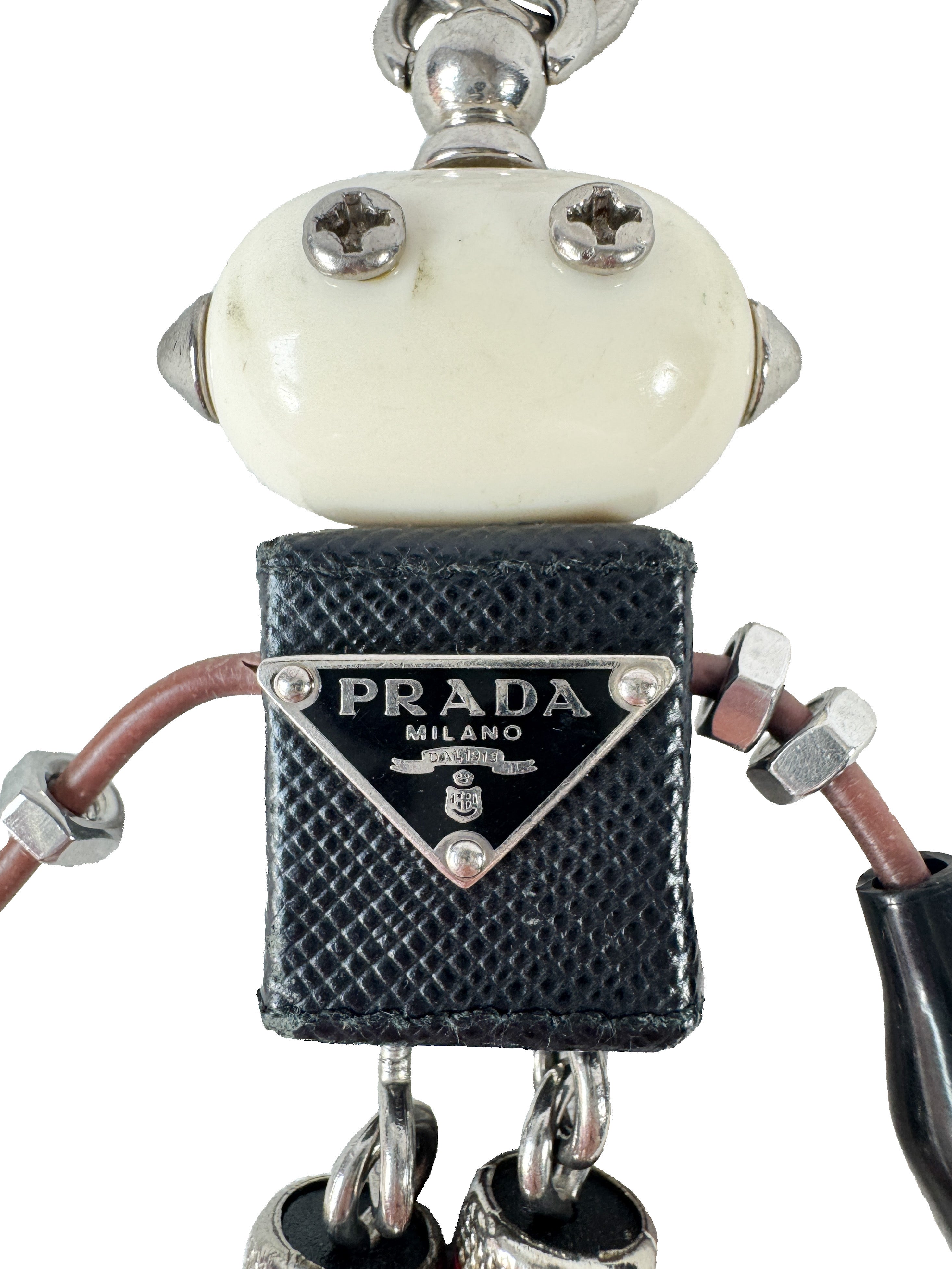 Prada robot key ring