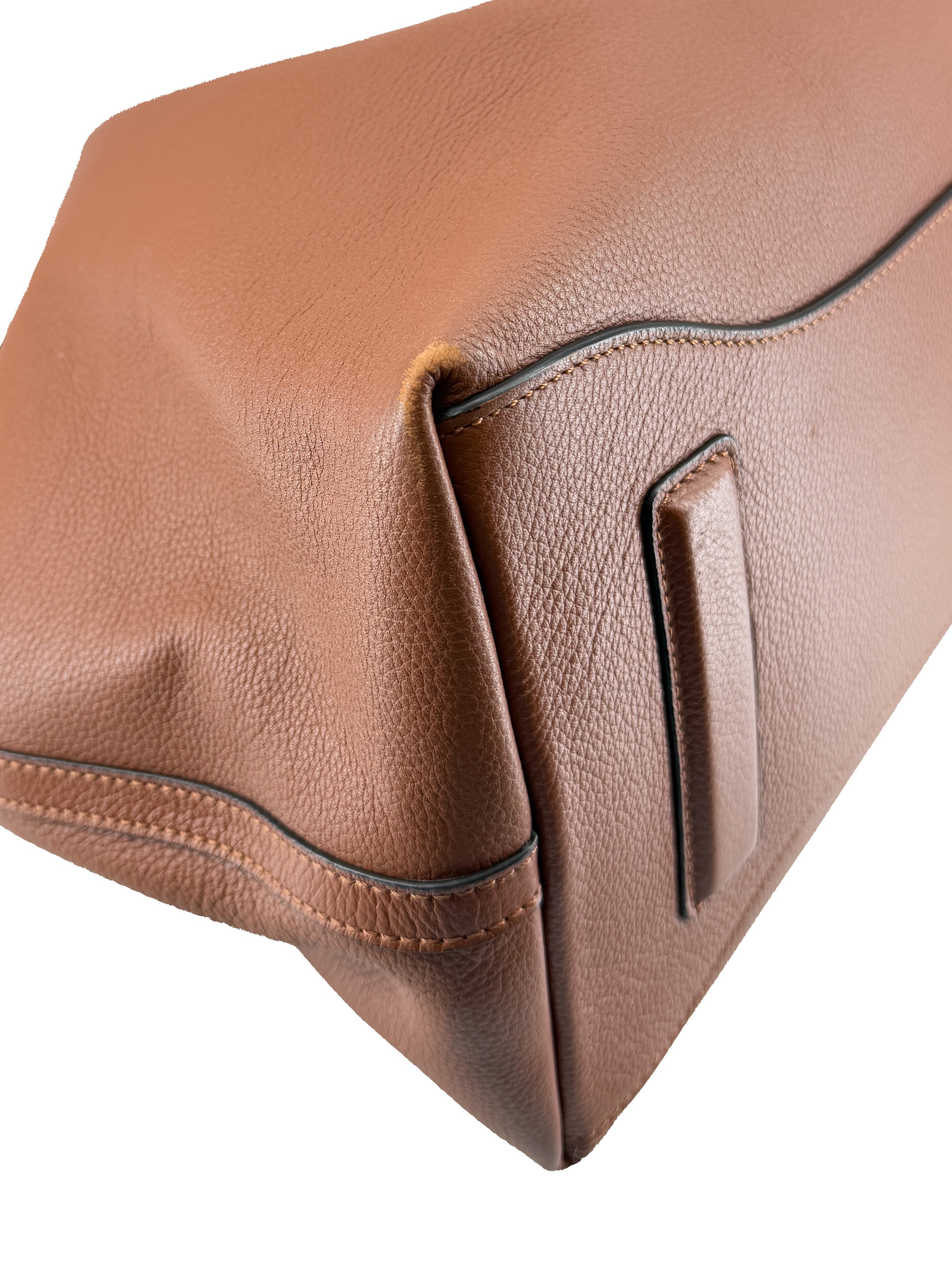 Serapian brown leather Secret tote