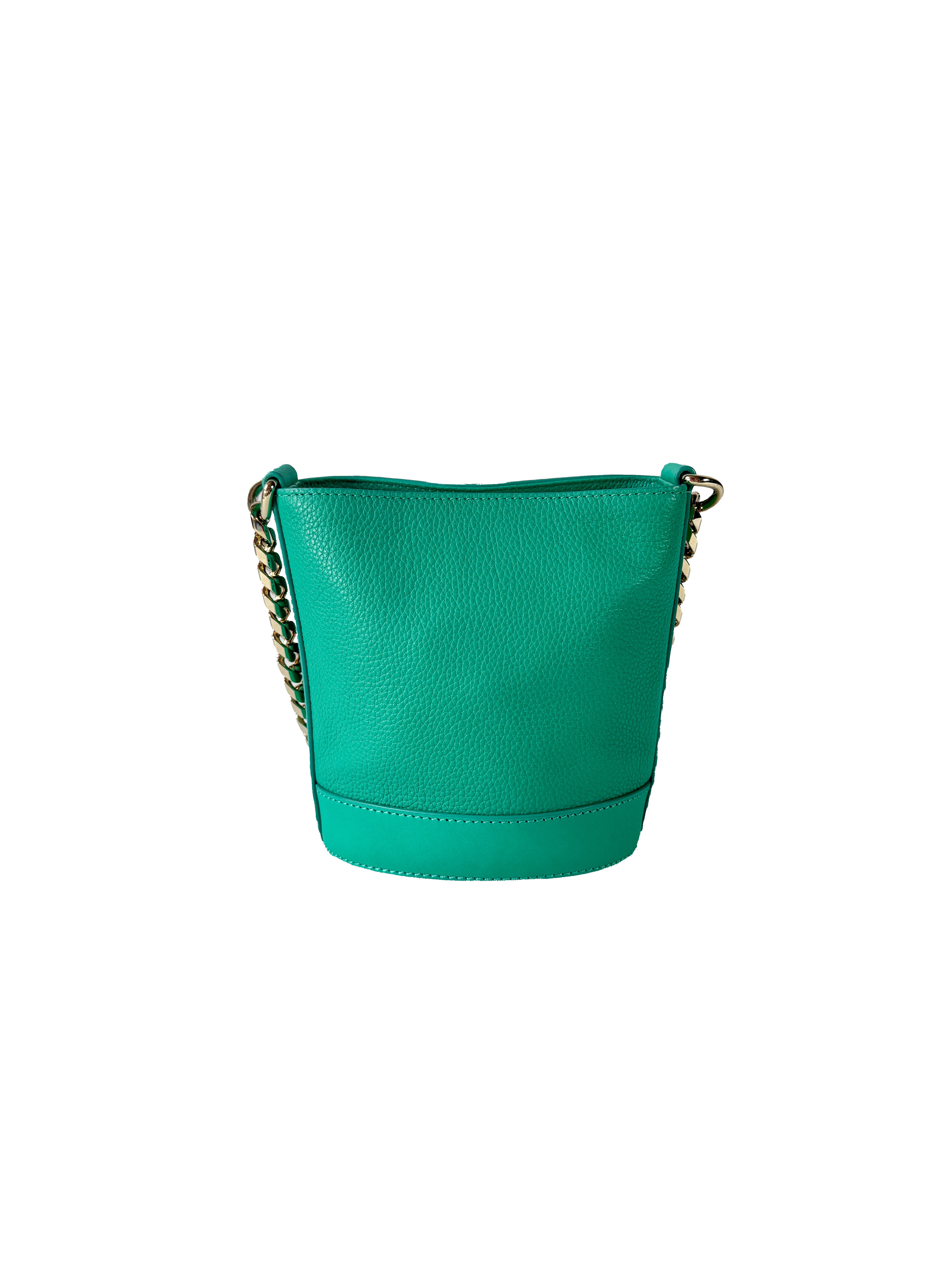 Mulberry green leather mini Jamie bucket bag 2289055