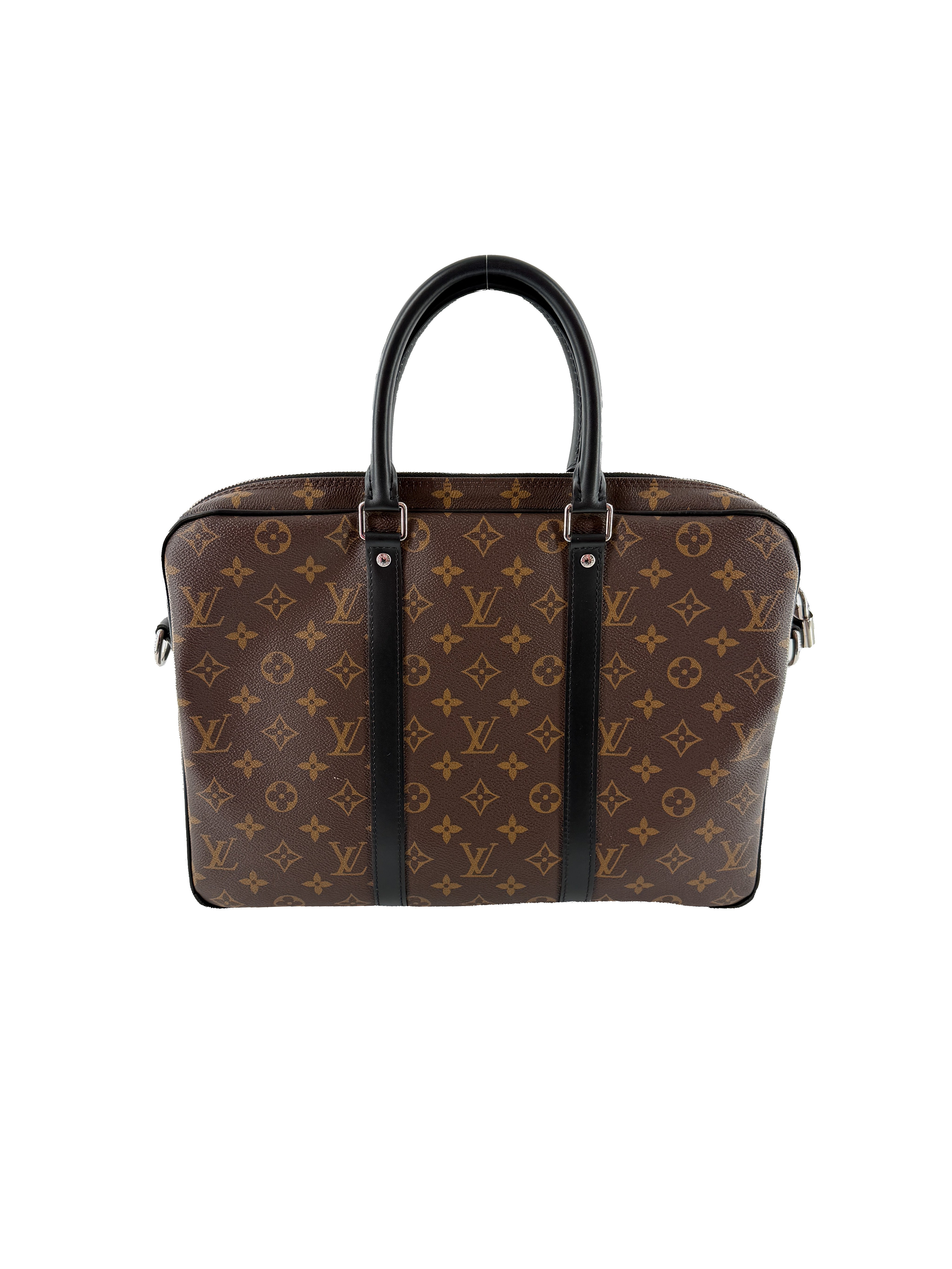 Louis Vuitton monogram Porte Documents Voyage Briefcase NFC - My Girlfriend's Wardrobe LLC