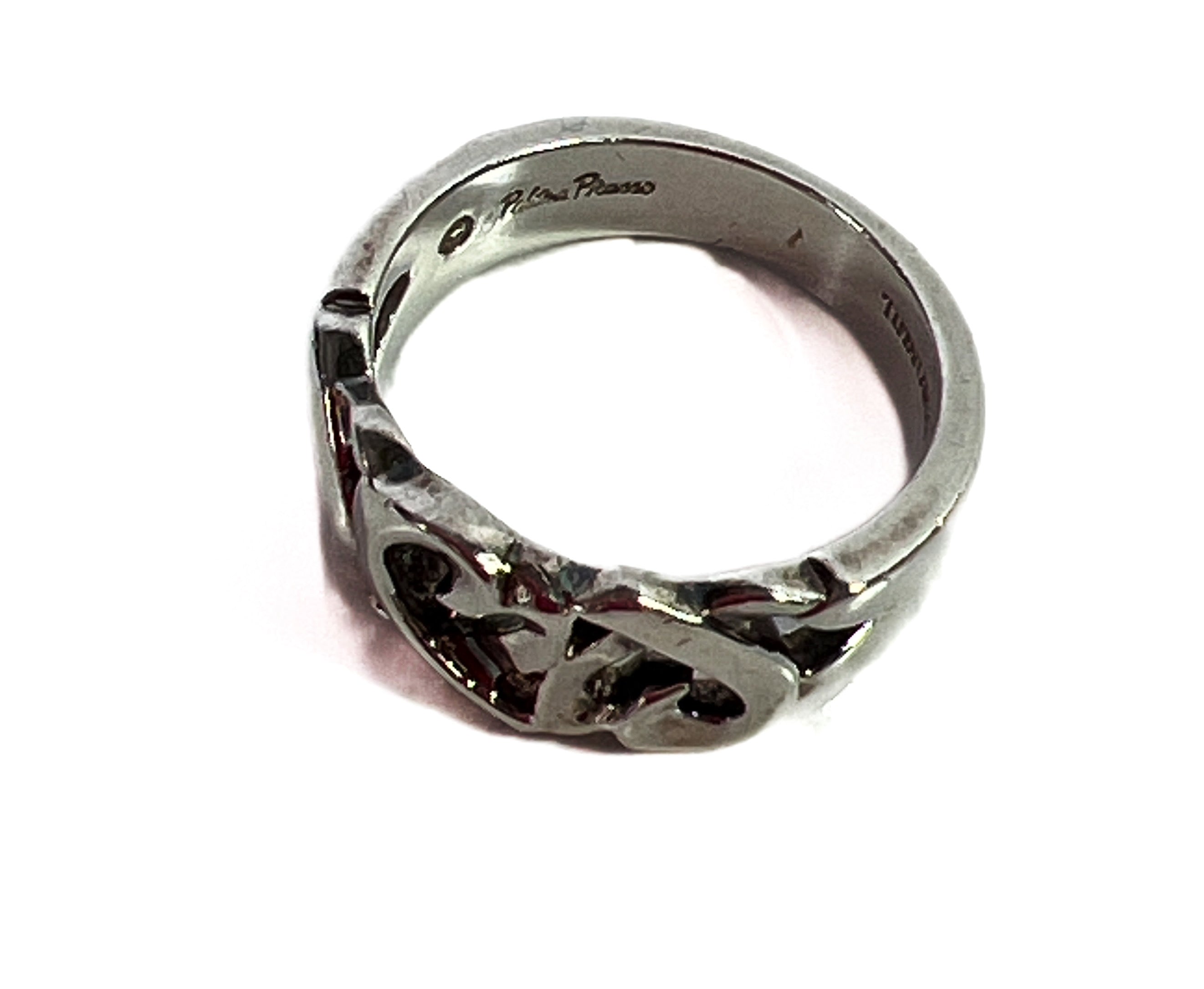Tiffany & Co Paloma Picasso loving heart ring size 7.25