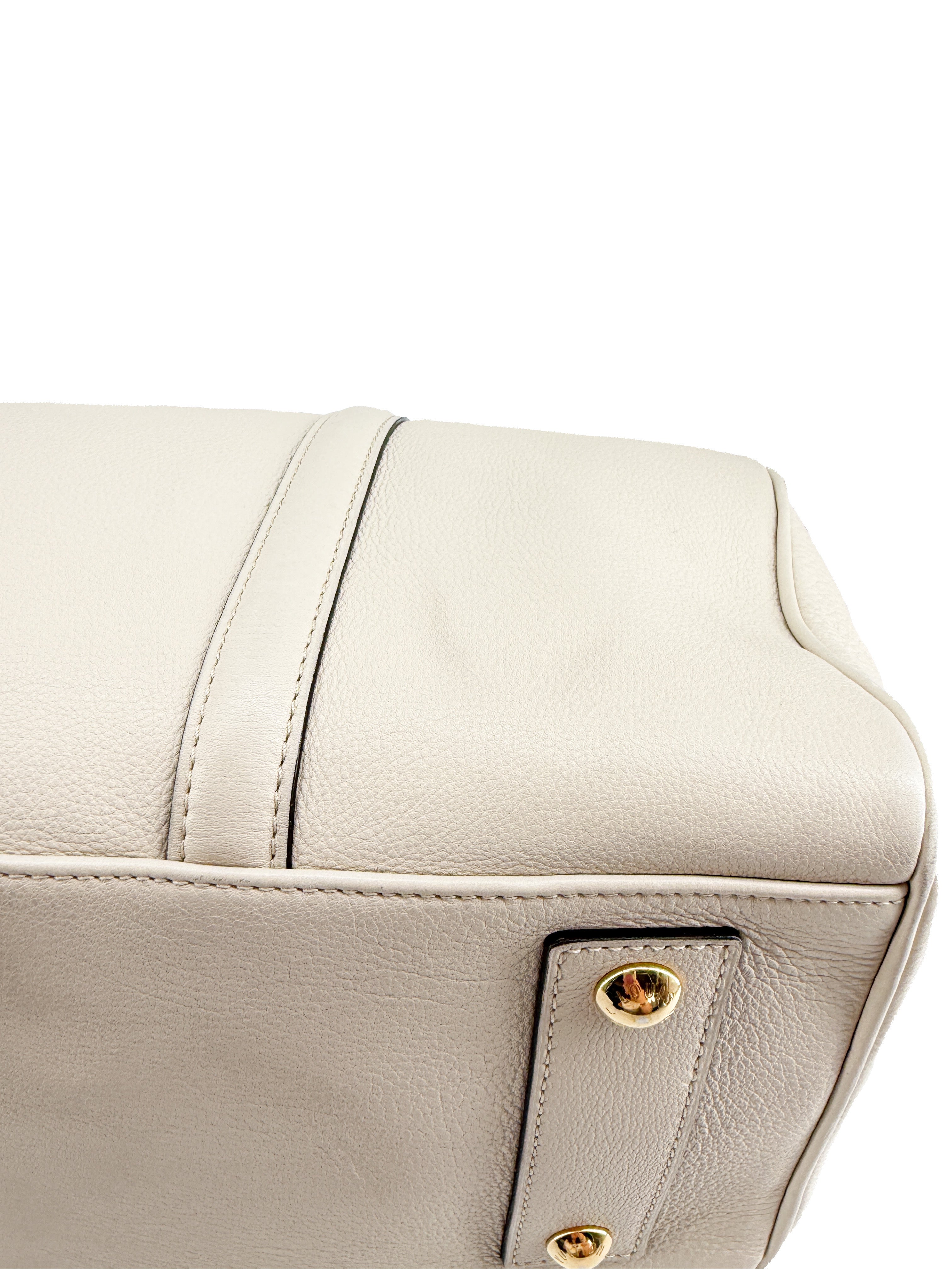 Louis Vuitton cream Sofia Coppola SC bag FO3141