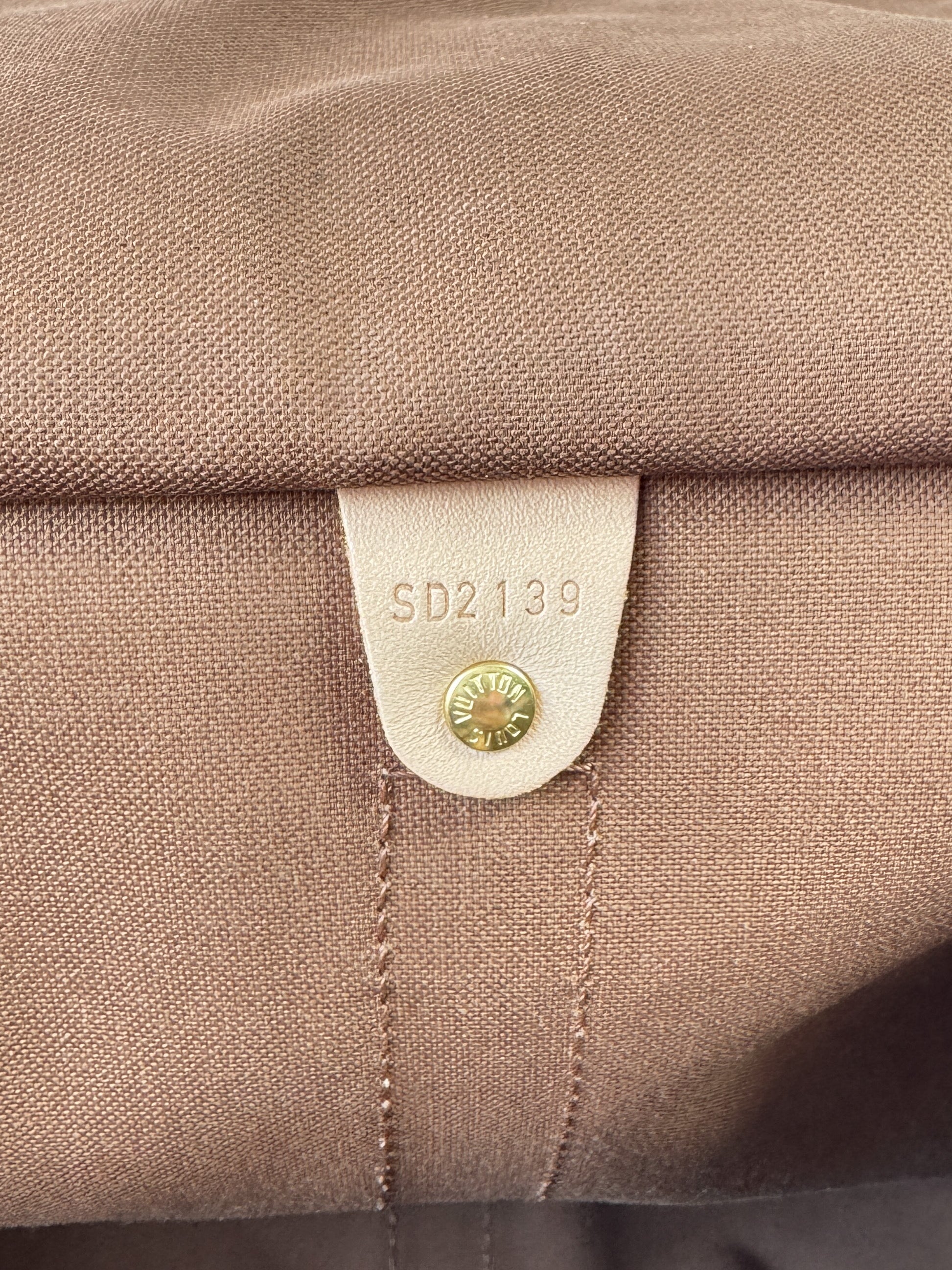 Louis Vuitton monogram Keepall 50 SD2139