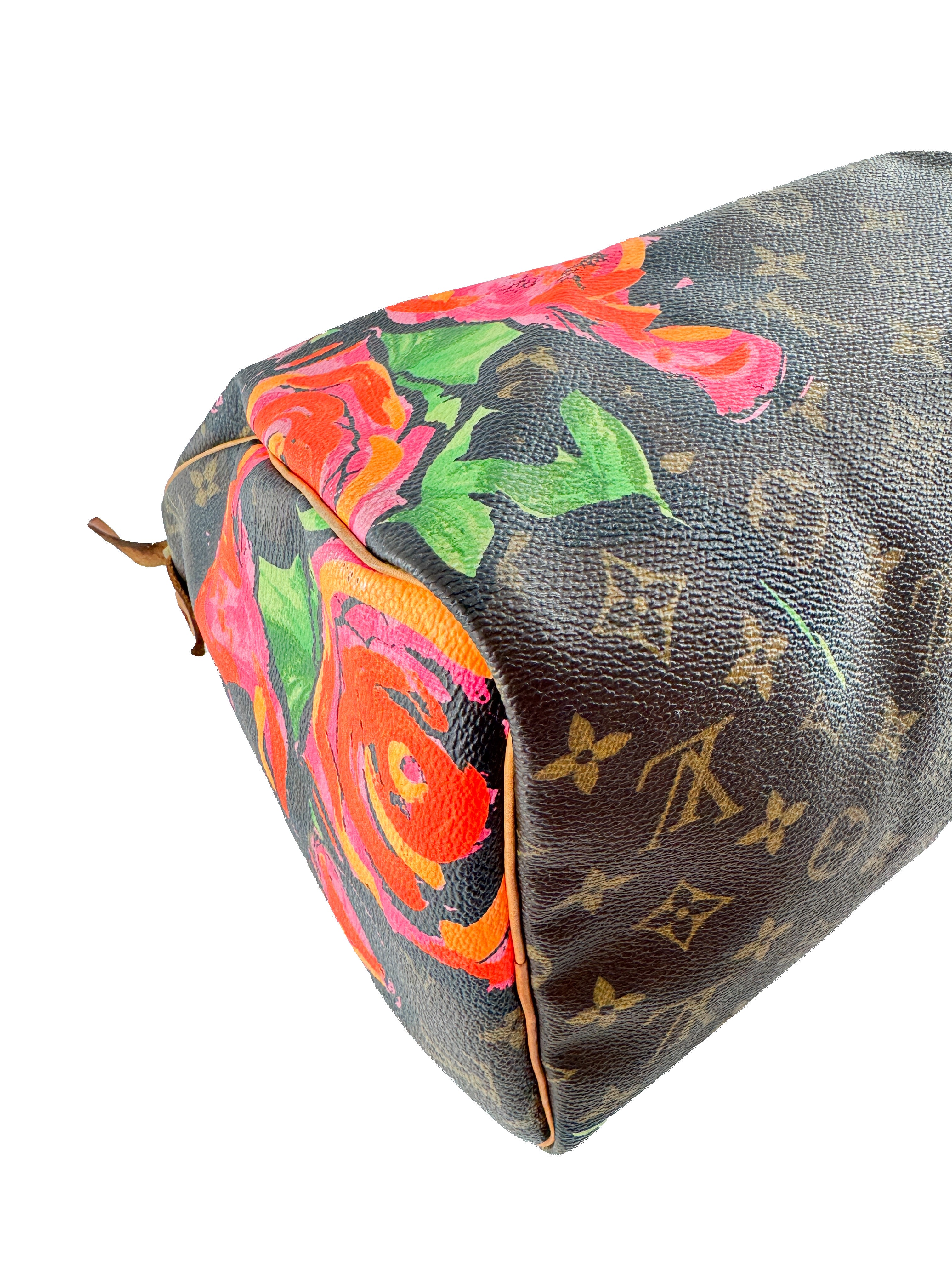Louis Vuitton Limited Edition Stephen Sprouse Roses Speedy 30 SP4058