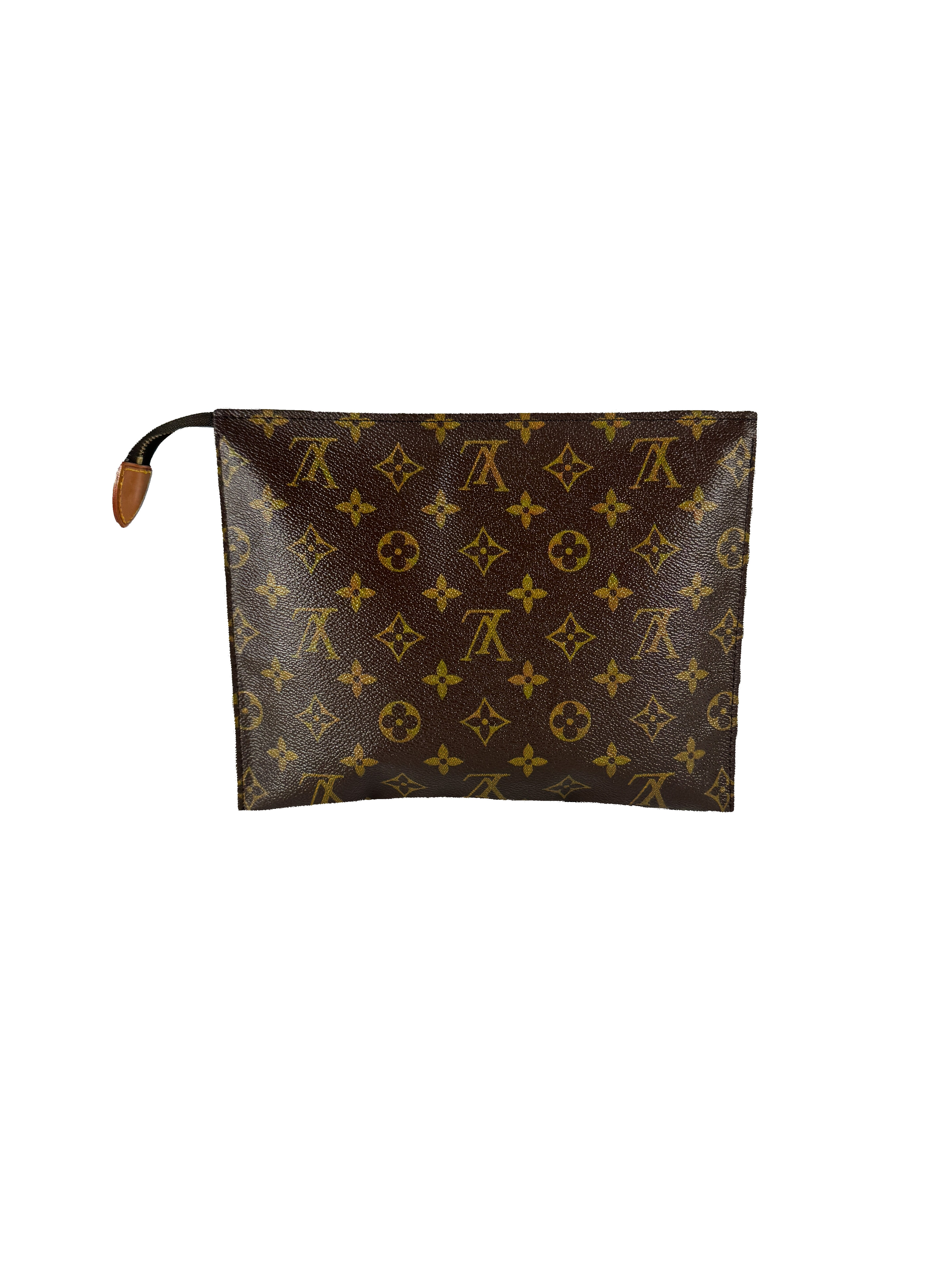 Louis Vuitton monogram toiletry pouch 882TH