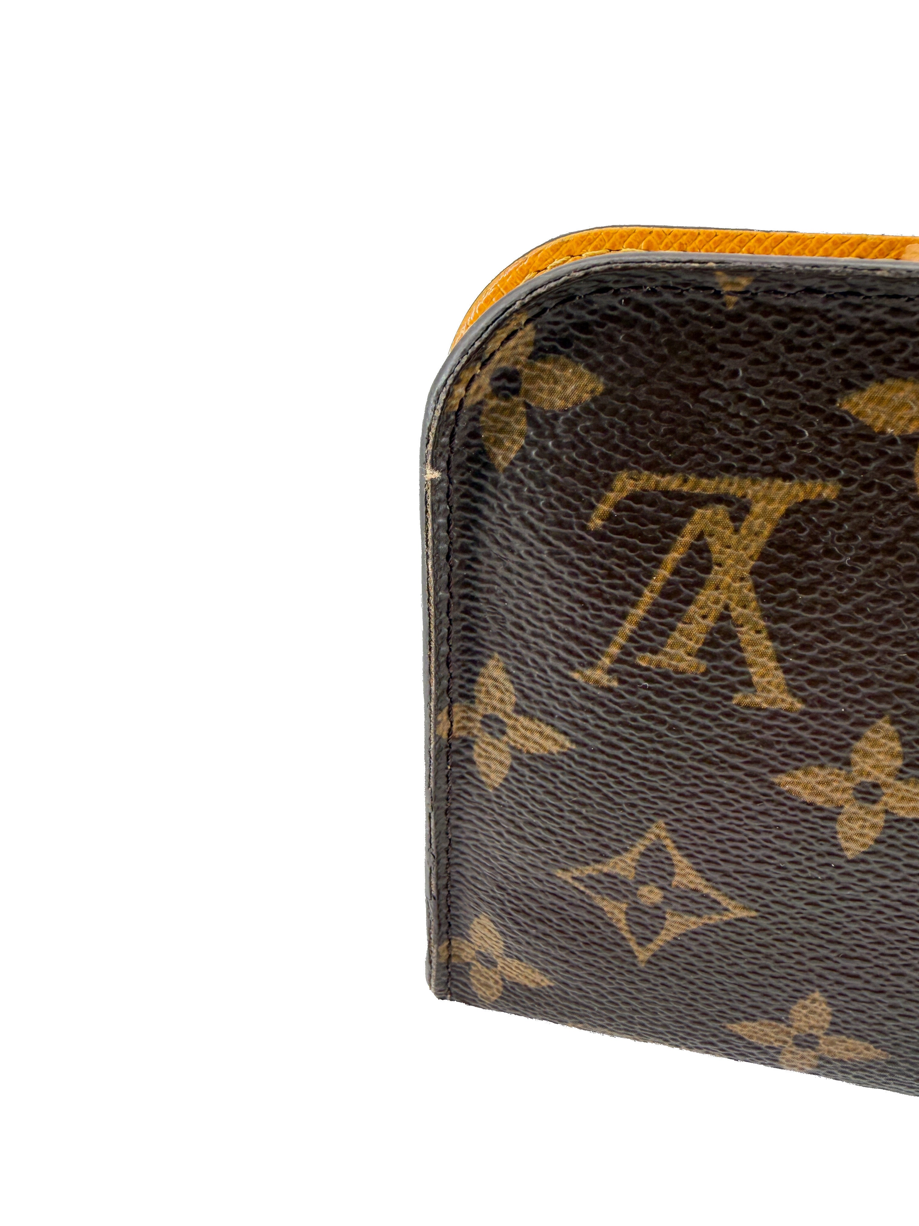 Louis Vuitton monogram yellow Insolite wallet CA2180