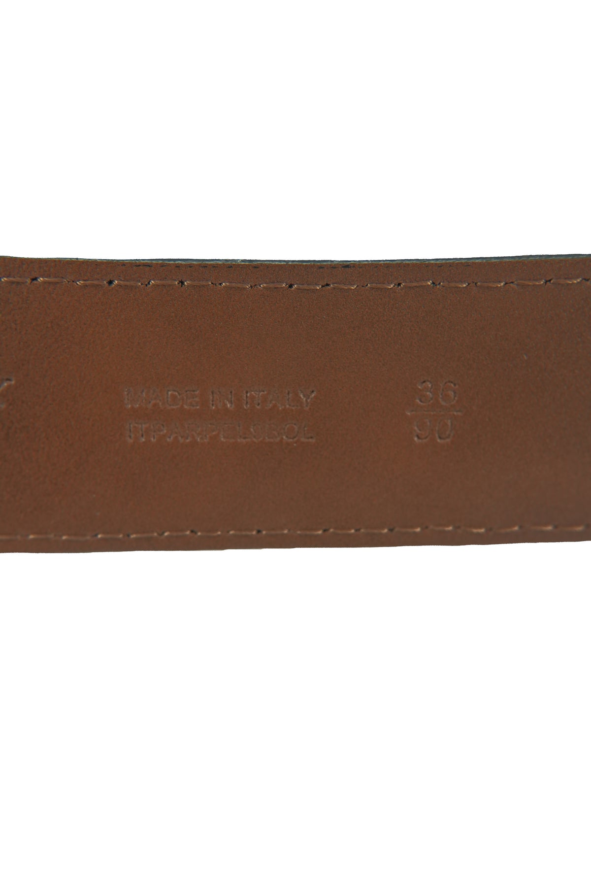 Burberry plaid canvas leather belt size 90