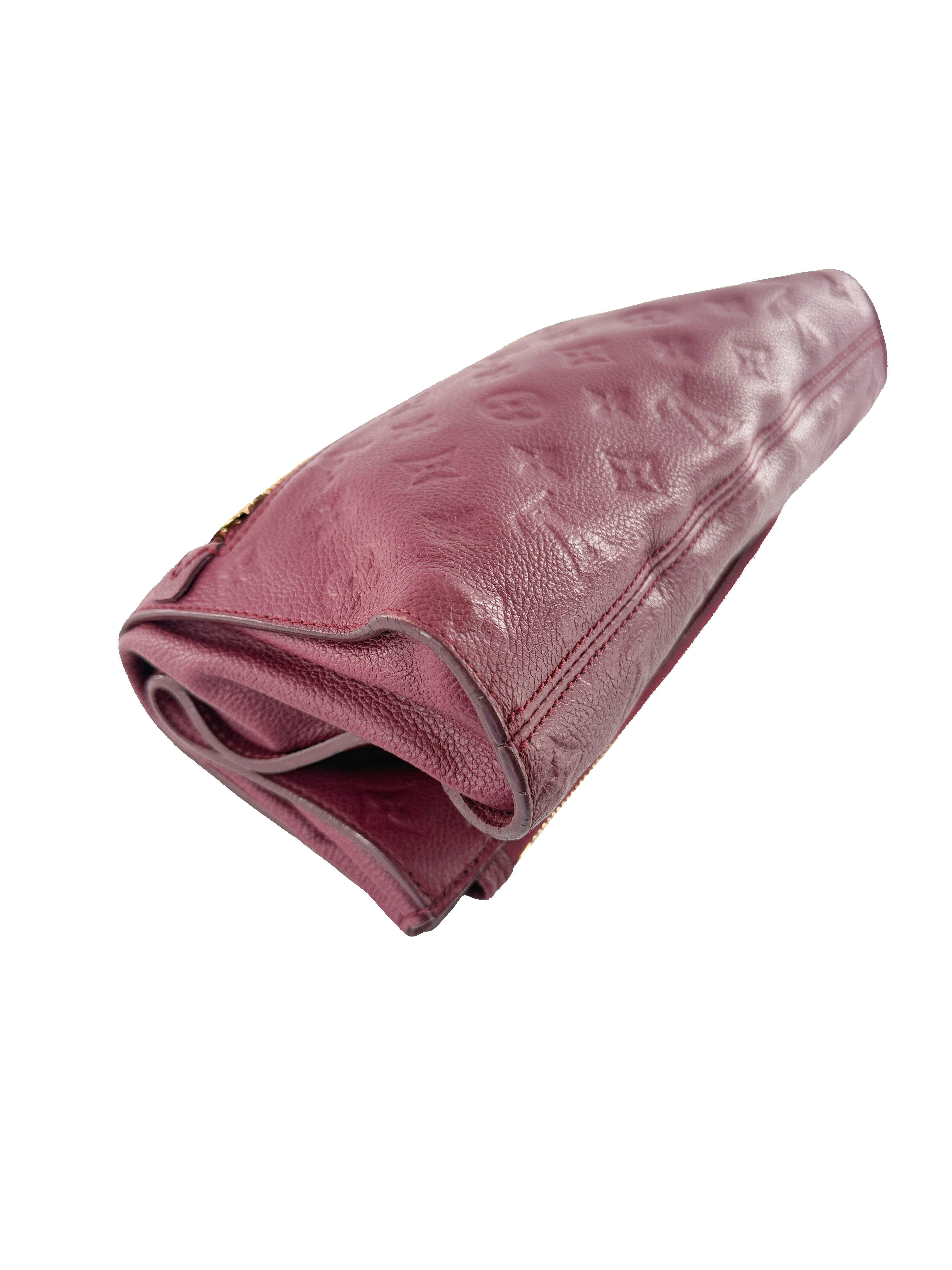 Louis Vuitton berry monogram empreinte Pétillante clutch TR2144 - My Girlfriend's Wardrobe LLC