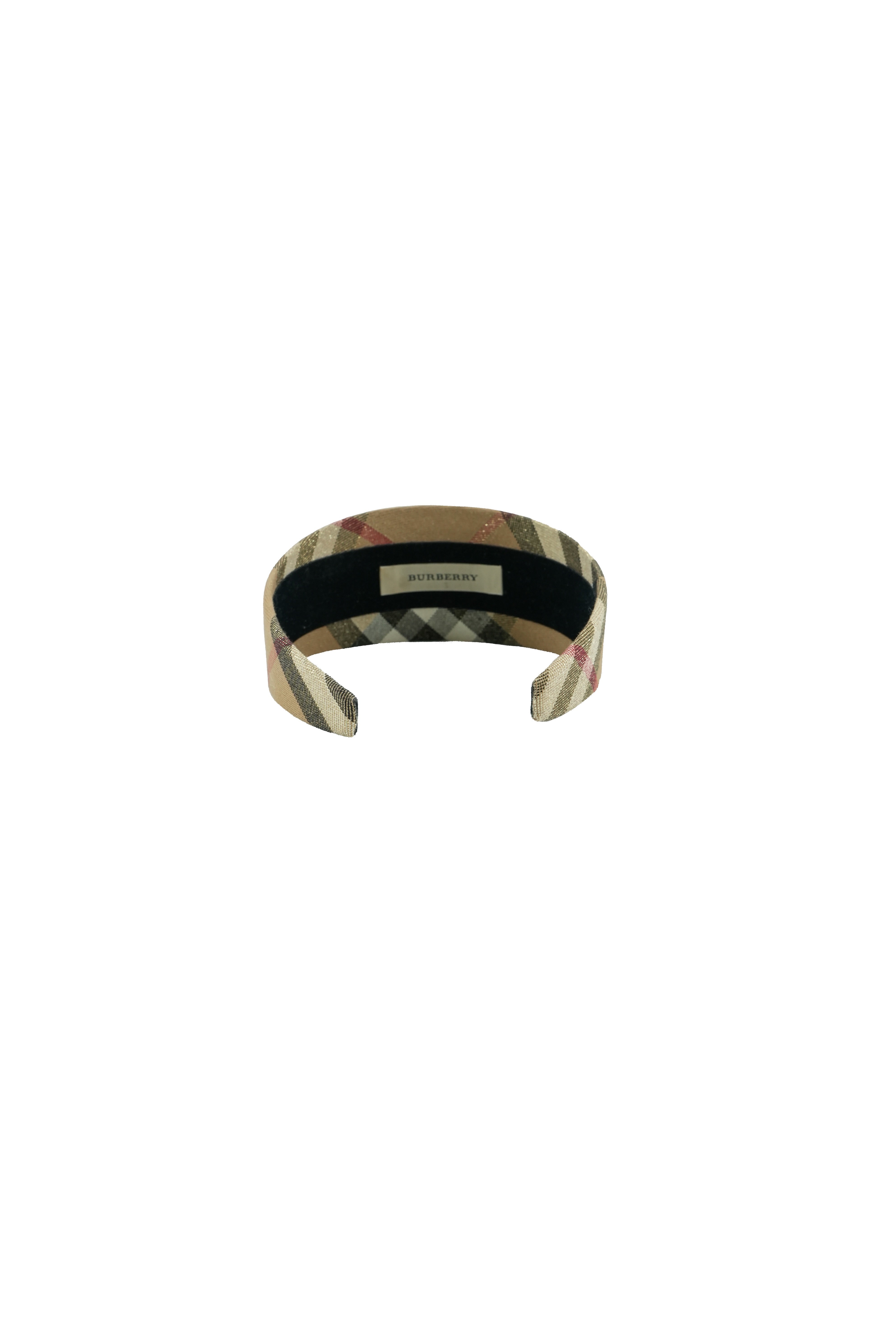 Burberry check wide headband