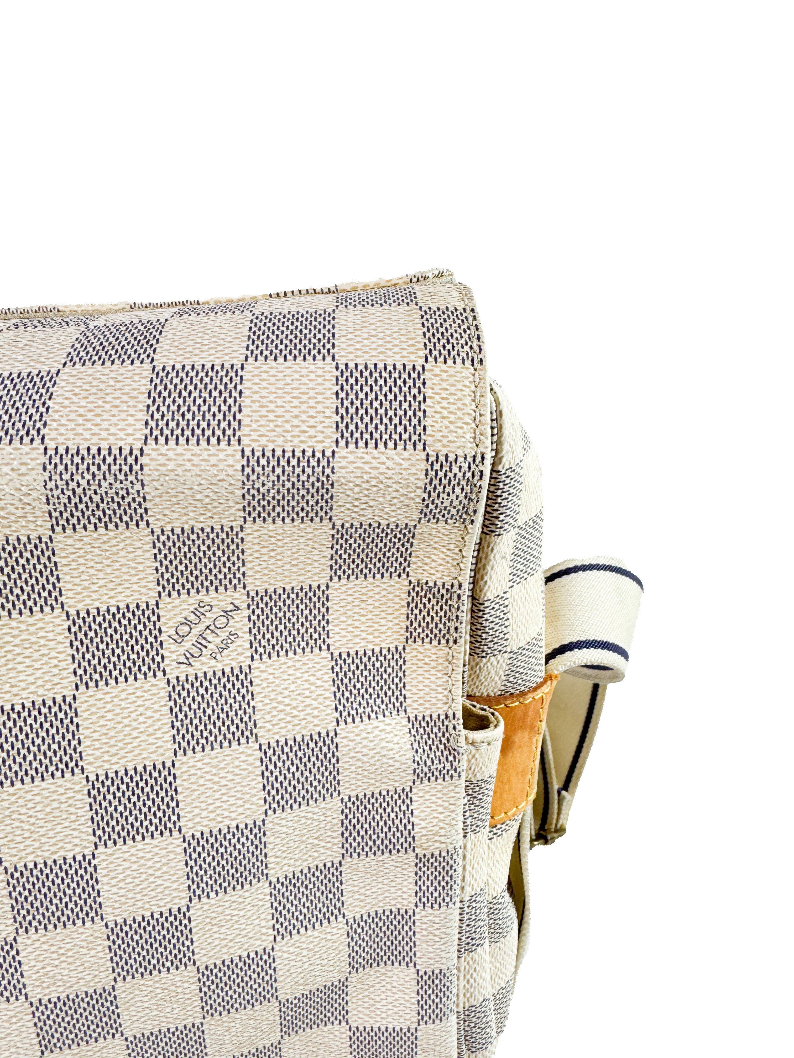 Louis Vuitton damier azur naviglio bag SR1077