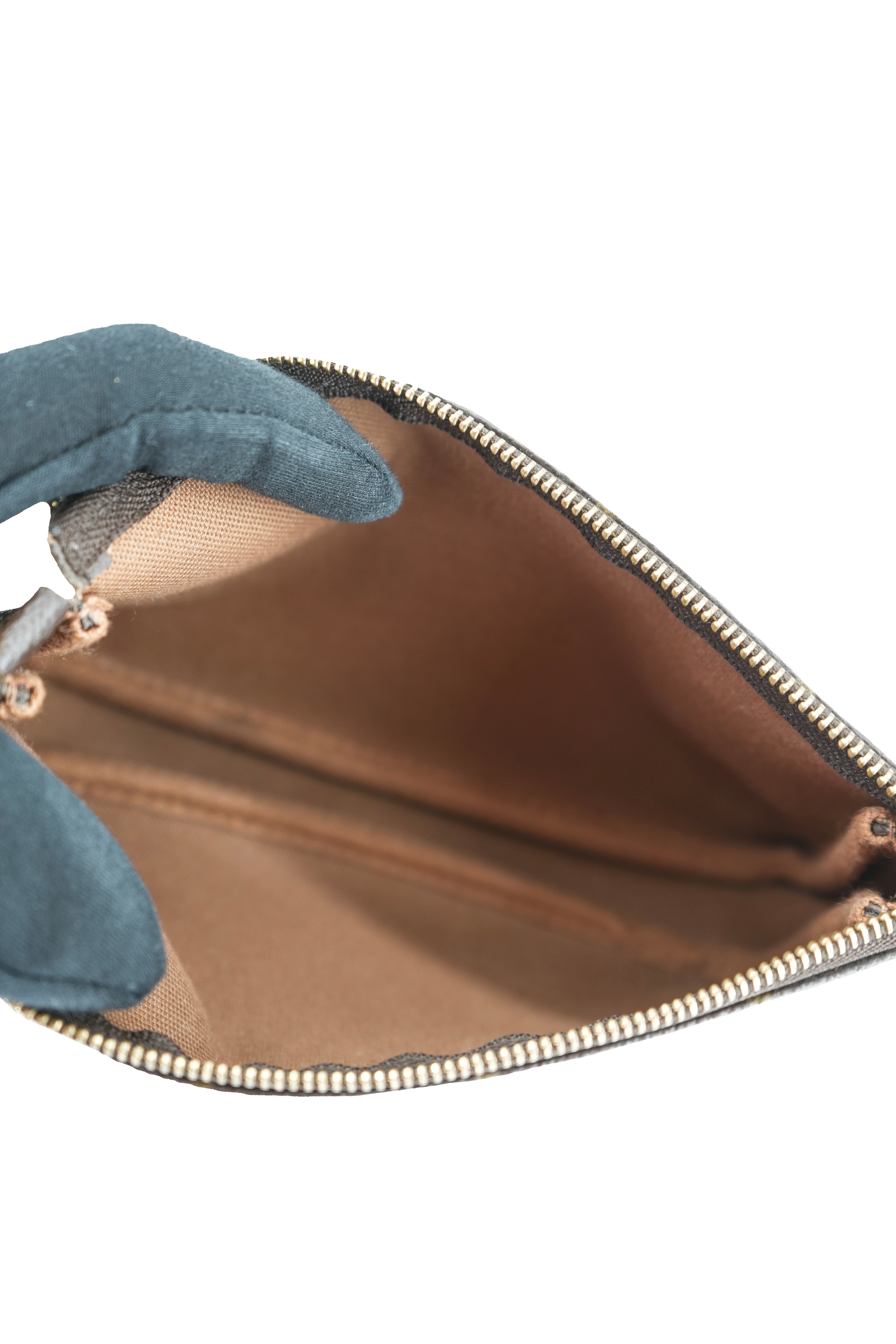 Louis Vuitton monogram Pochette Accessoires Mini FL1013