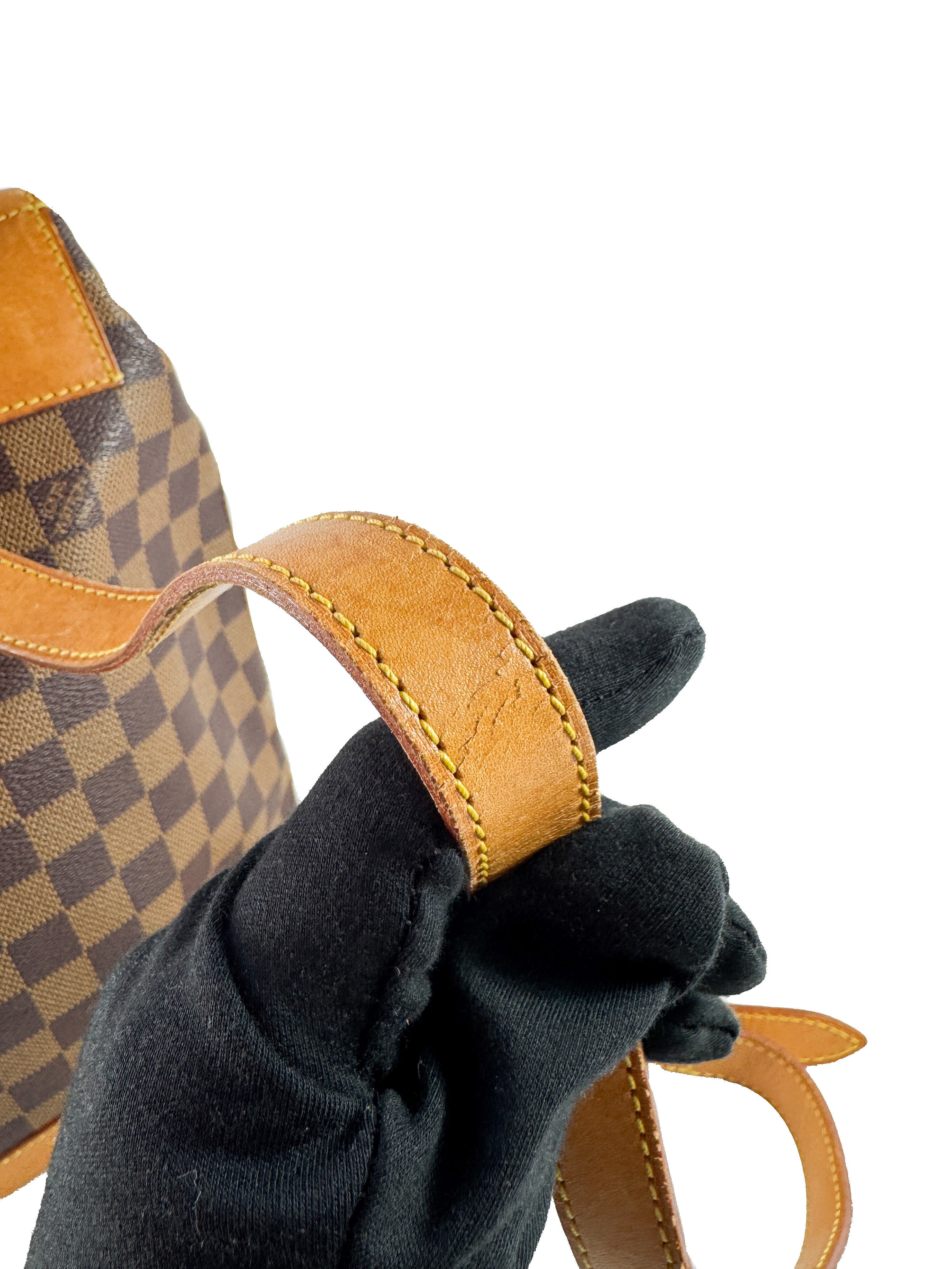 Louis Vuitton damier ebene Arlequin centenaire backpack TH0976