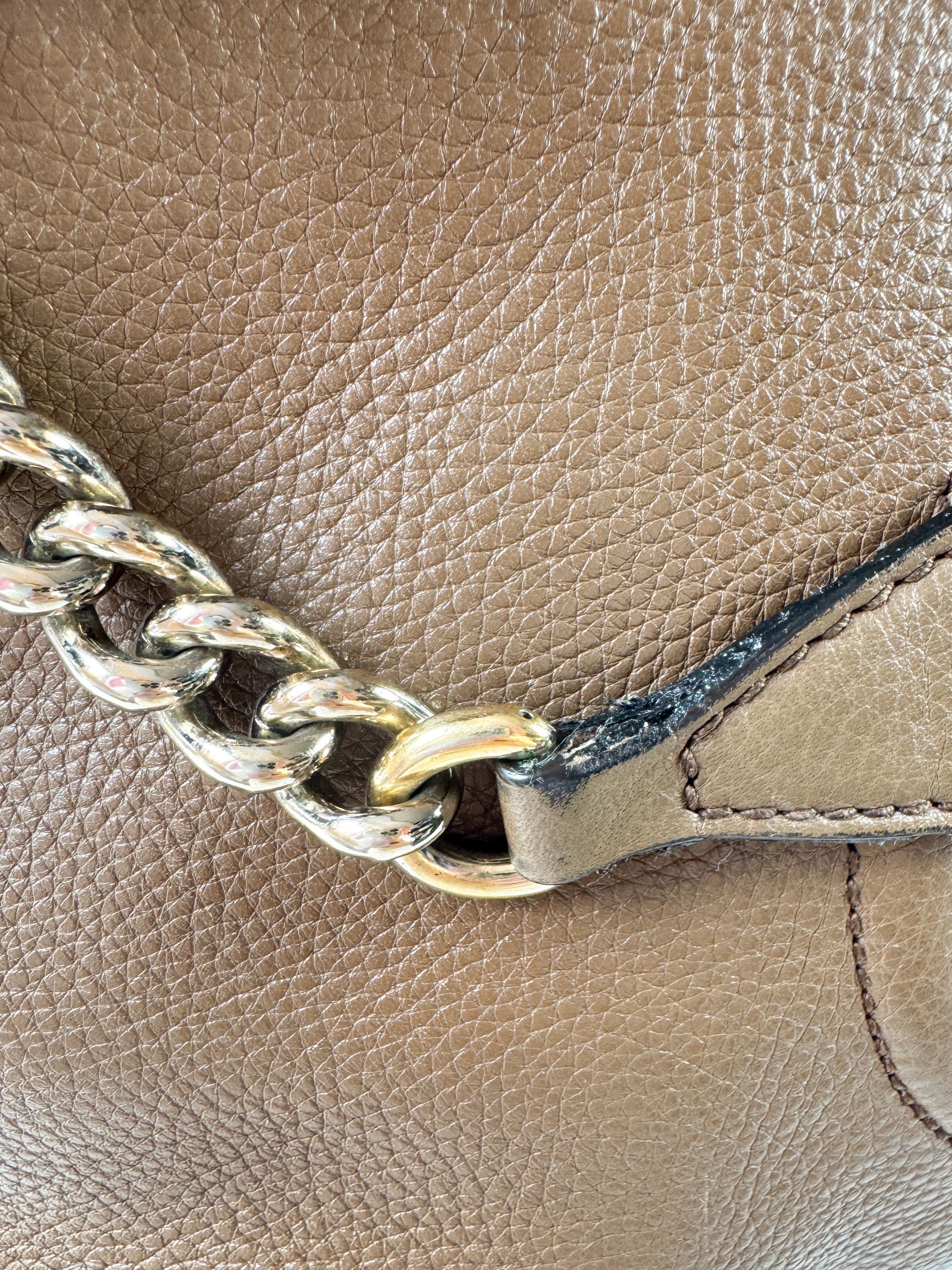 Gucci brown leather medium Soho shoulder bag 308981 002404