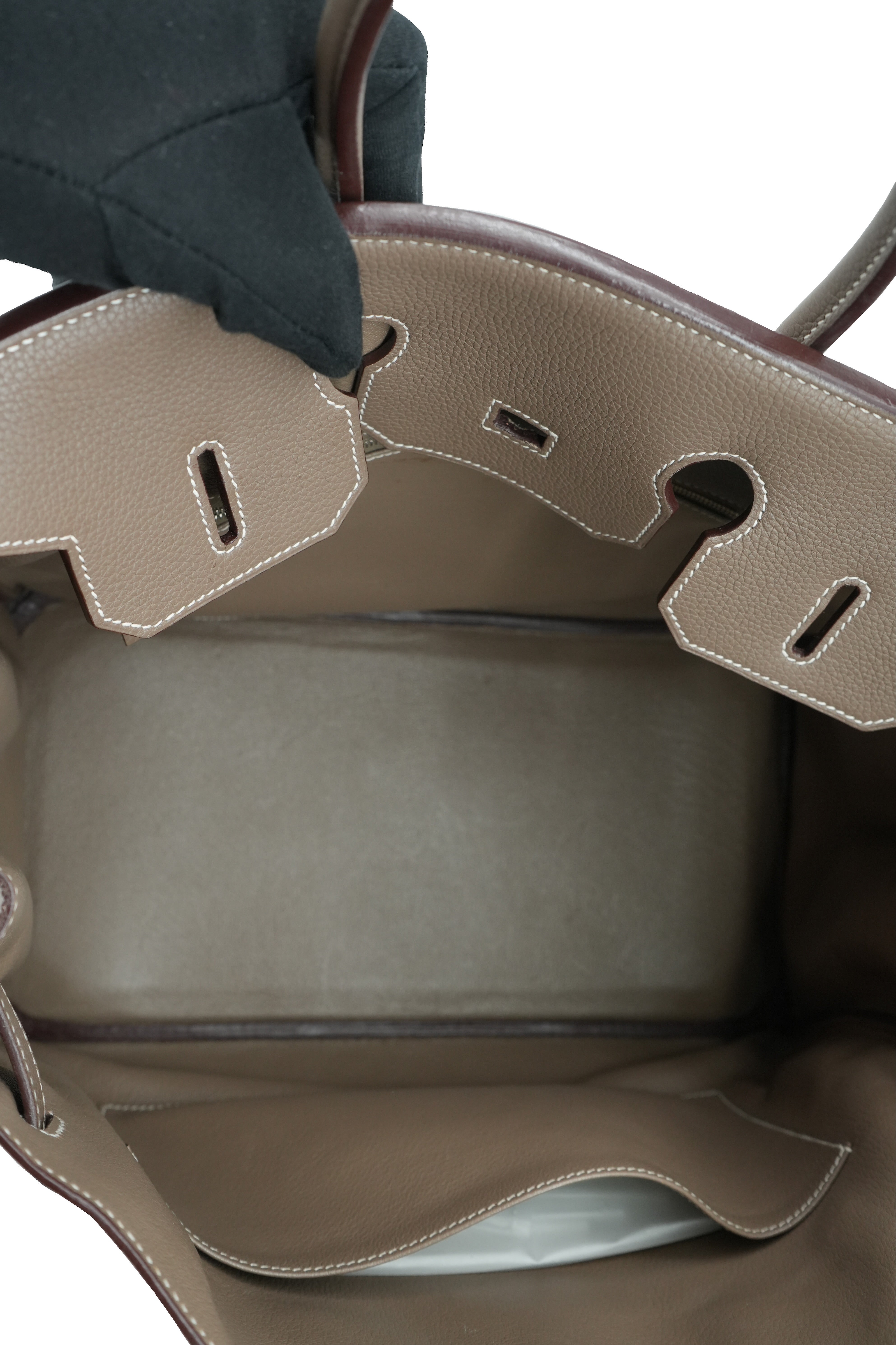 Hermès togo Birkin 35 Etoupe
