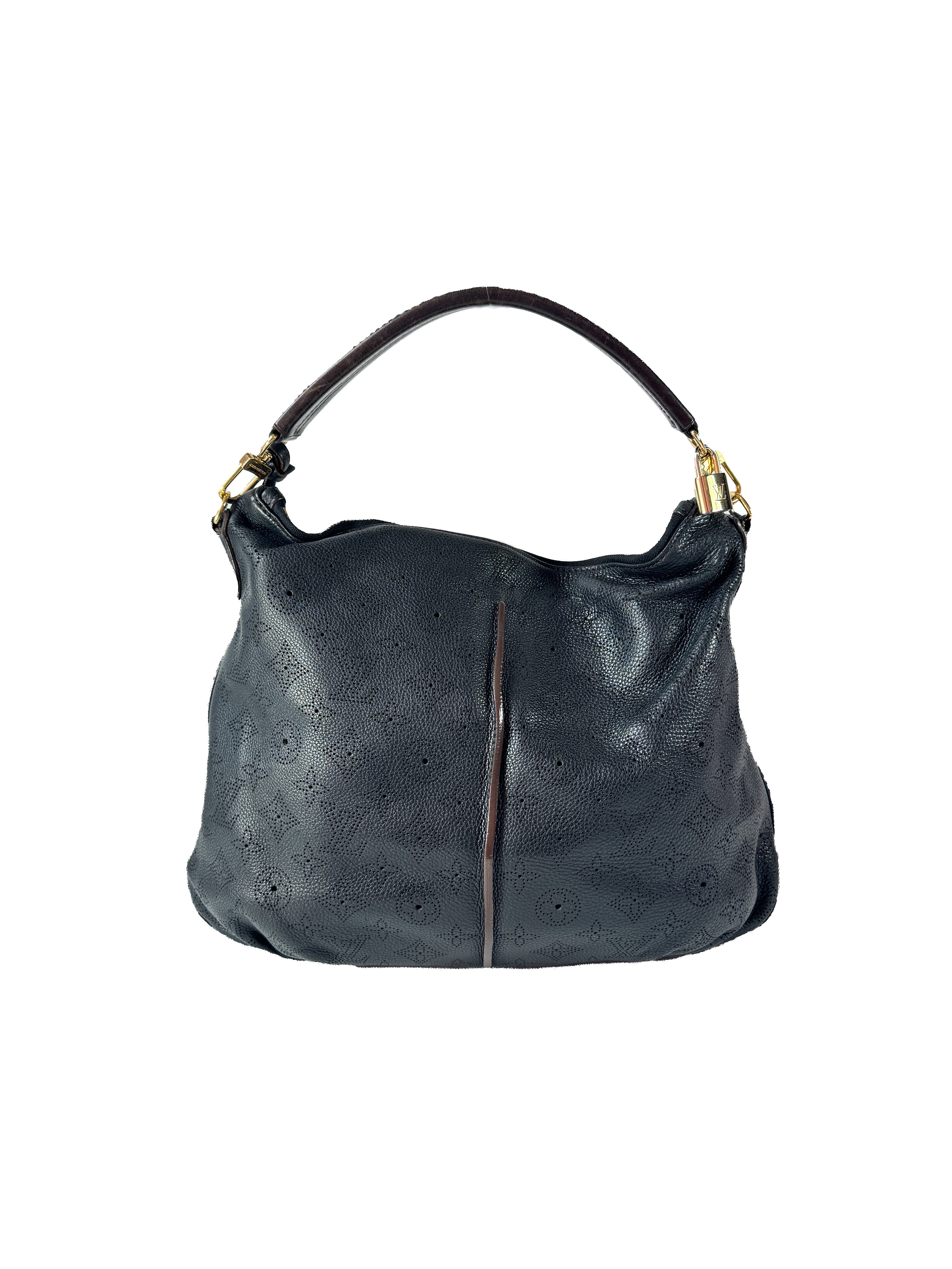 Louis Vuitton black/brown Mahina Selene PM TH0112