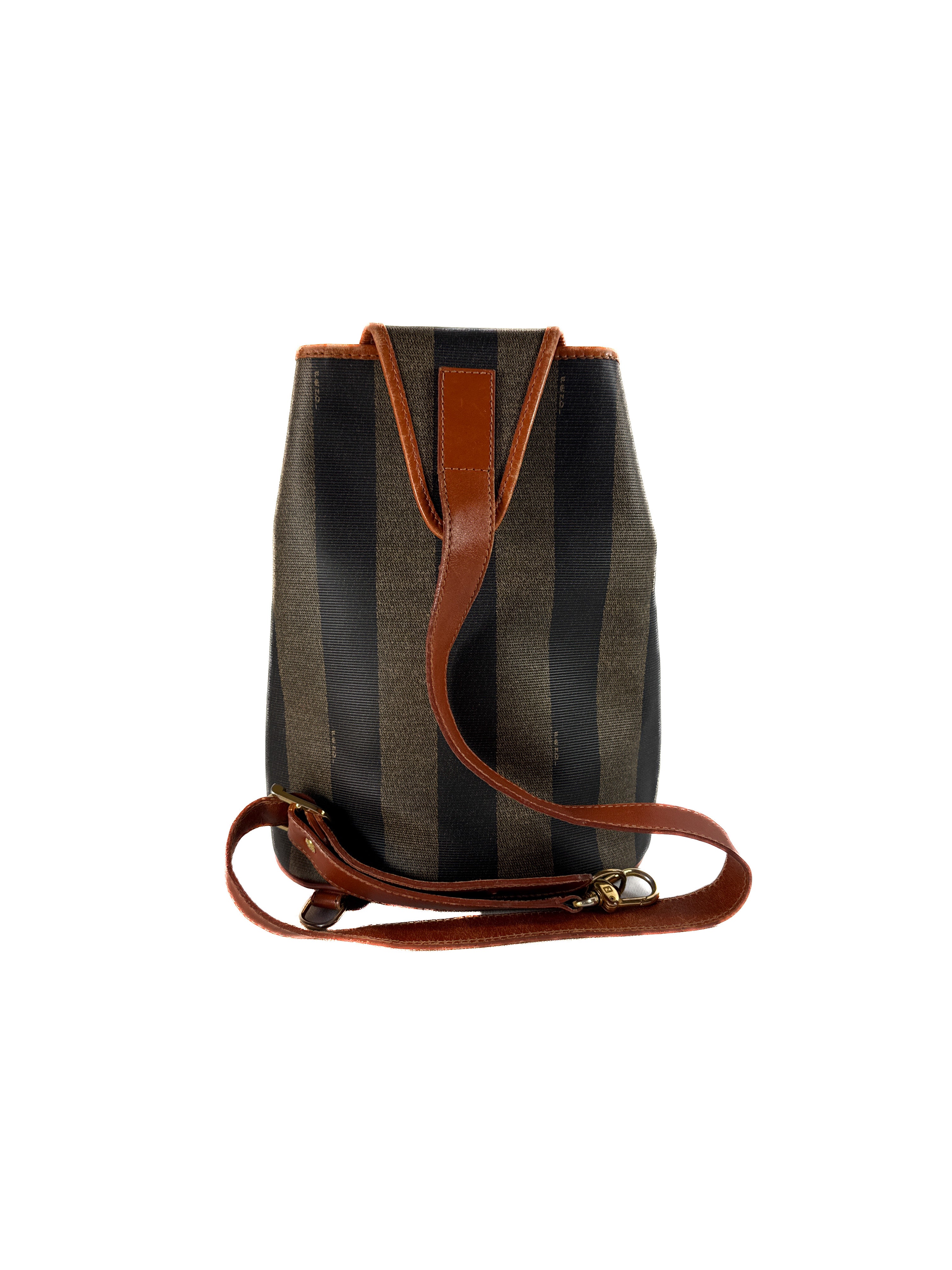 Fendi vintage Pequin striped sling bag 13B1455907