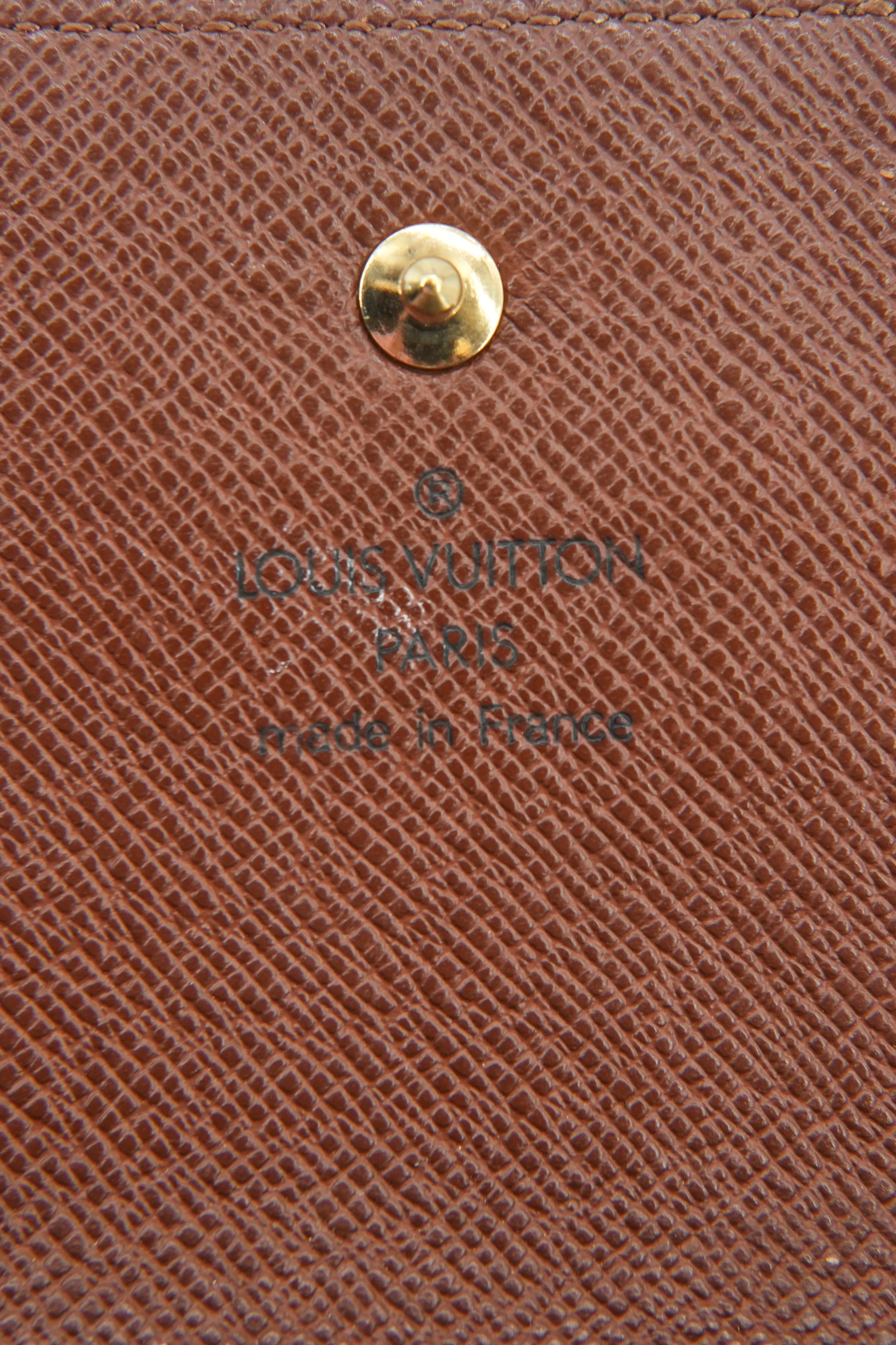 Louis Vuitton monogram Portefeuille International long wallet TH0012
