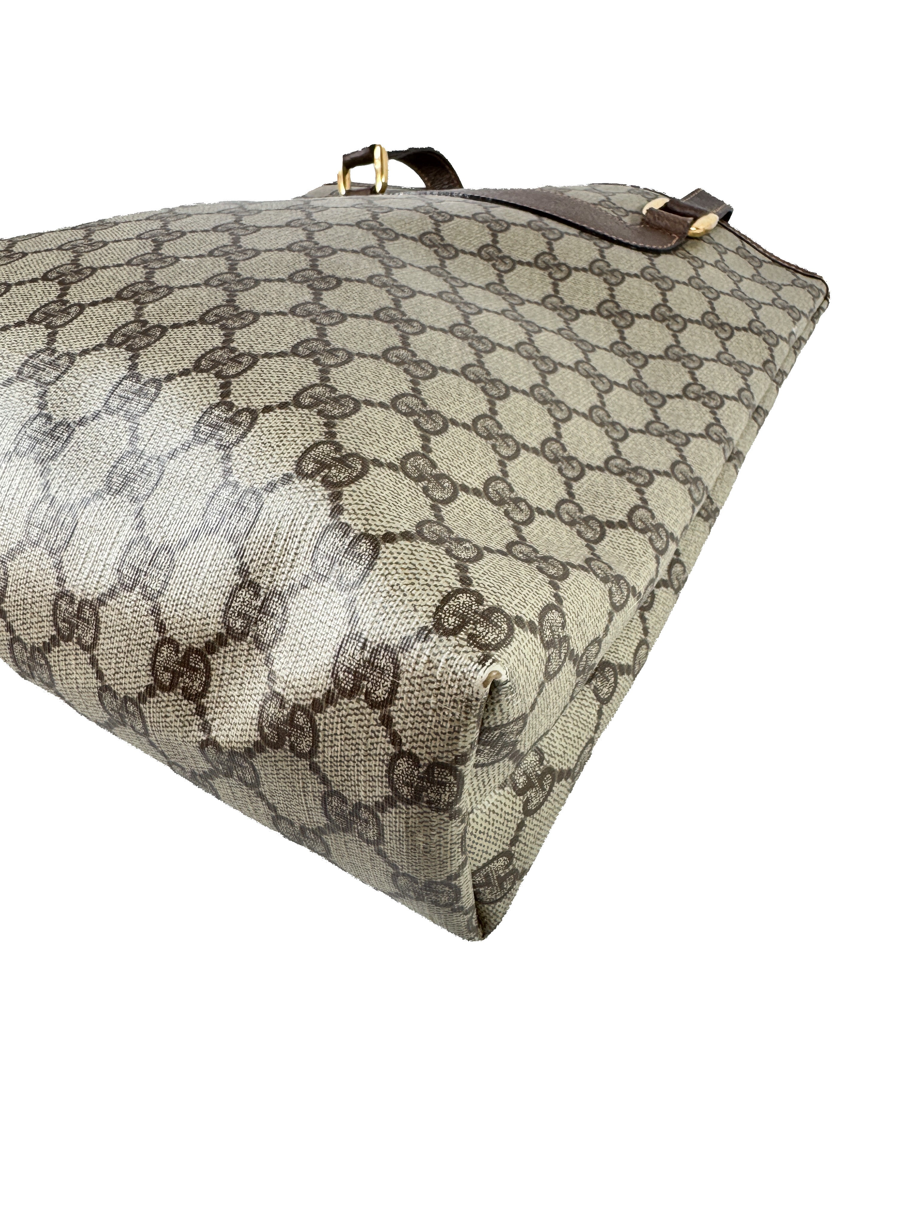 Gucci vintage GG brown tote 2696130