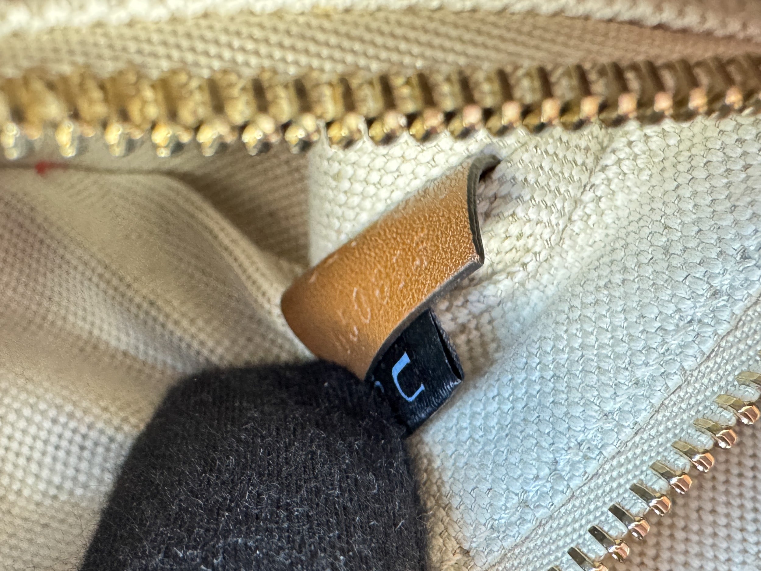 Gucci brown suede GG small Go bag 650815