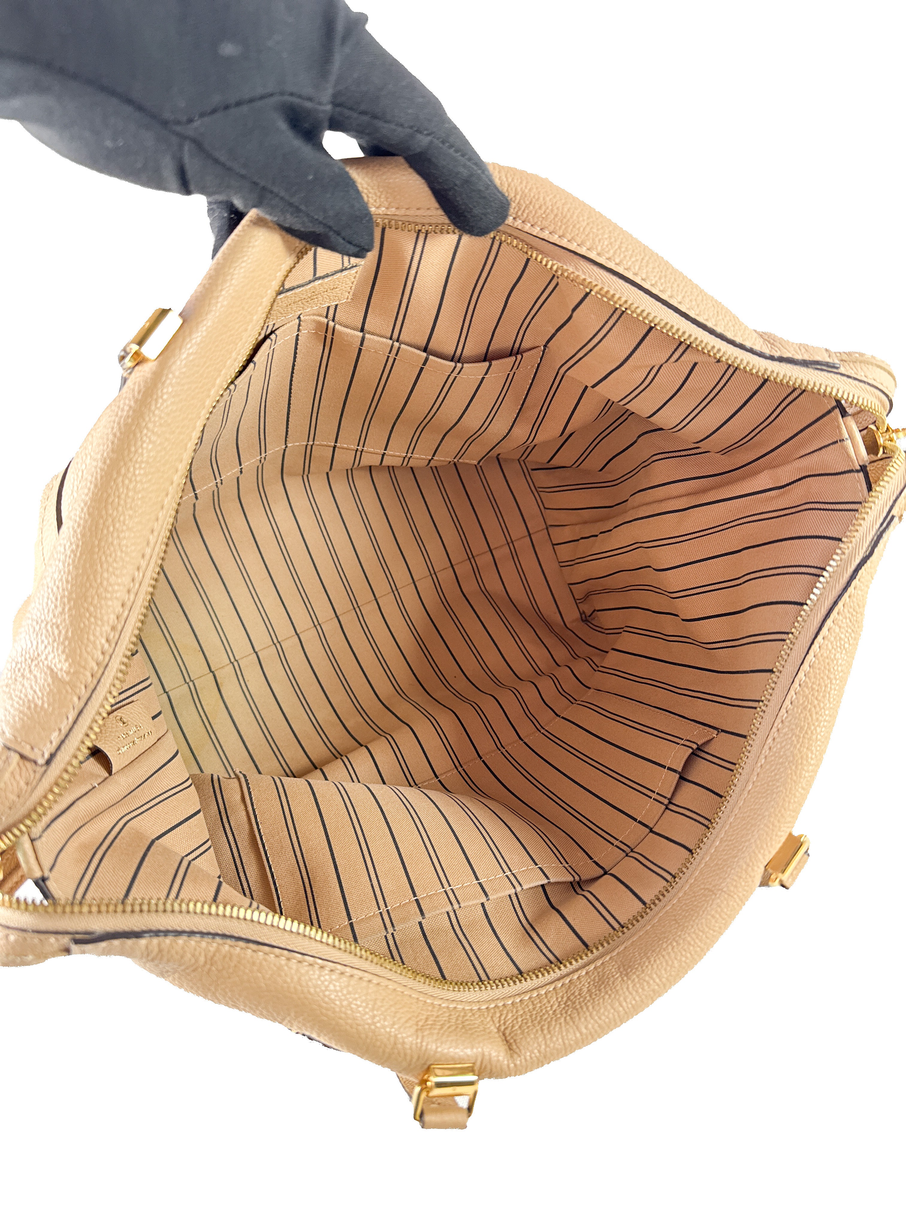 Louis Vuitton monogram empreinte Bastille MM tote SD3136