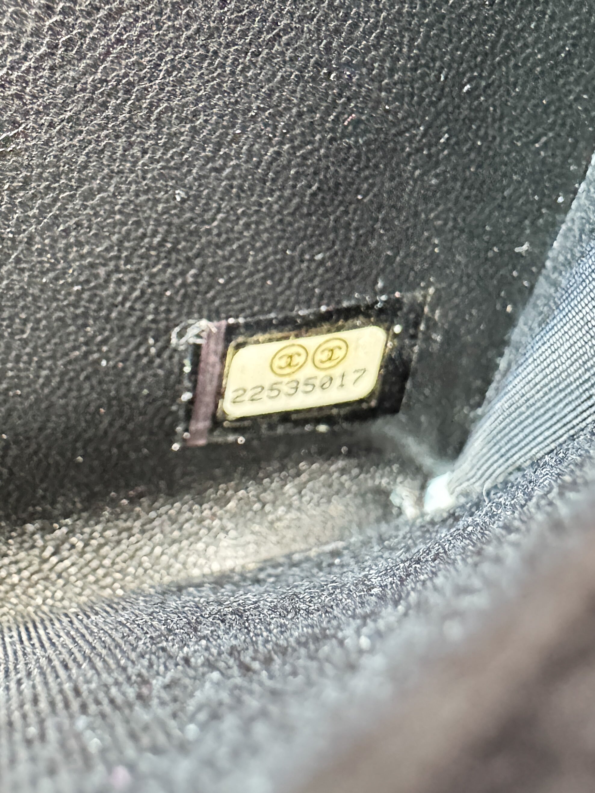 Chanel small Flou boy zip around wallet 22535017